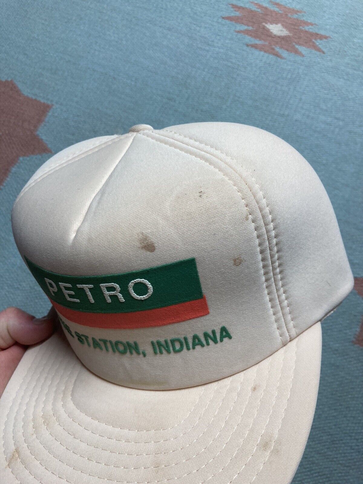 Vintage VTG hat petro lake station indiana truck stop travel center Size ONE SIZE - 4 Thumbnail