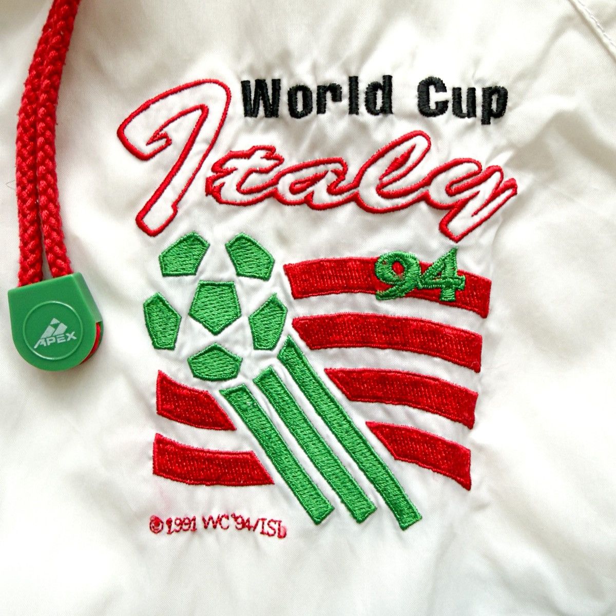 Apex One Vintage World Cup USA ‘94 | ITALY | L | Men’s Soccer Jacket Size US L / EU 52-54 / 3 - 3 Thumbnail