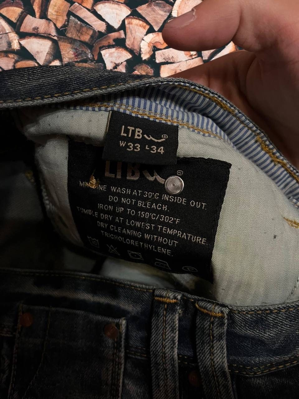 Japanese Brand × Vintage IfSixWasNine japanese Y2K Kapital style baggy jeans Size US 33 - 3 Thumbnail