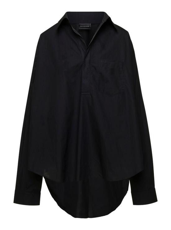 Balenciaga BALENCIAGA Women Shirts 790838TNM601000 Black Size S / US 4 / IT 40 - 1 Thumbnail