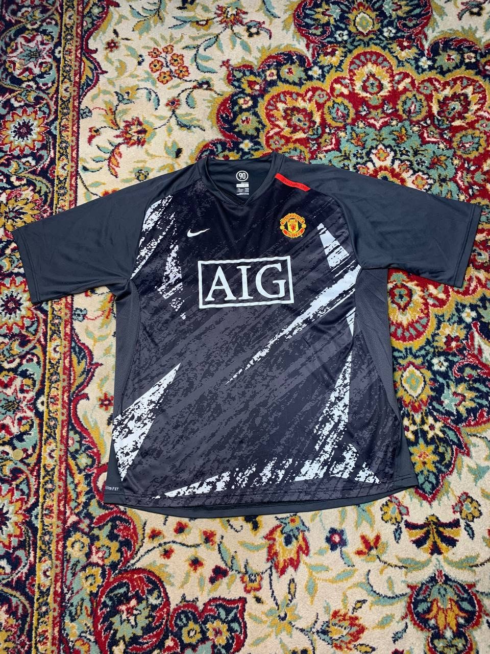 Adidas MANCHESTER UNITED 2008 TRAINING FOOTBALL SOCCER JERSEY NIKE Size US XL / EU 56 / 4 - 1 Thumbnail
