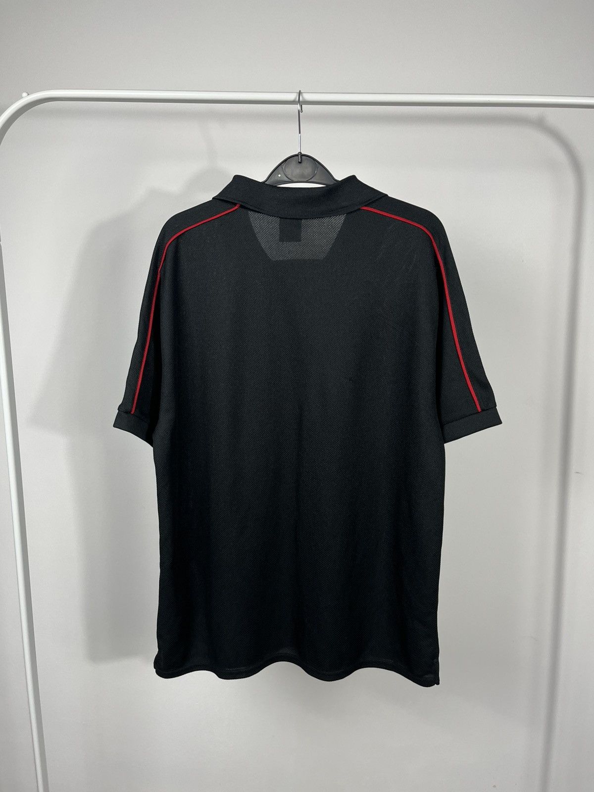 Nike Vintage Nike Manchester United Black Polo Jersey Size M Size US M / EU 48-50 / 2 - 9 Thumbnail