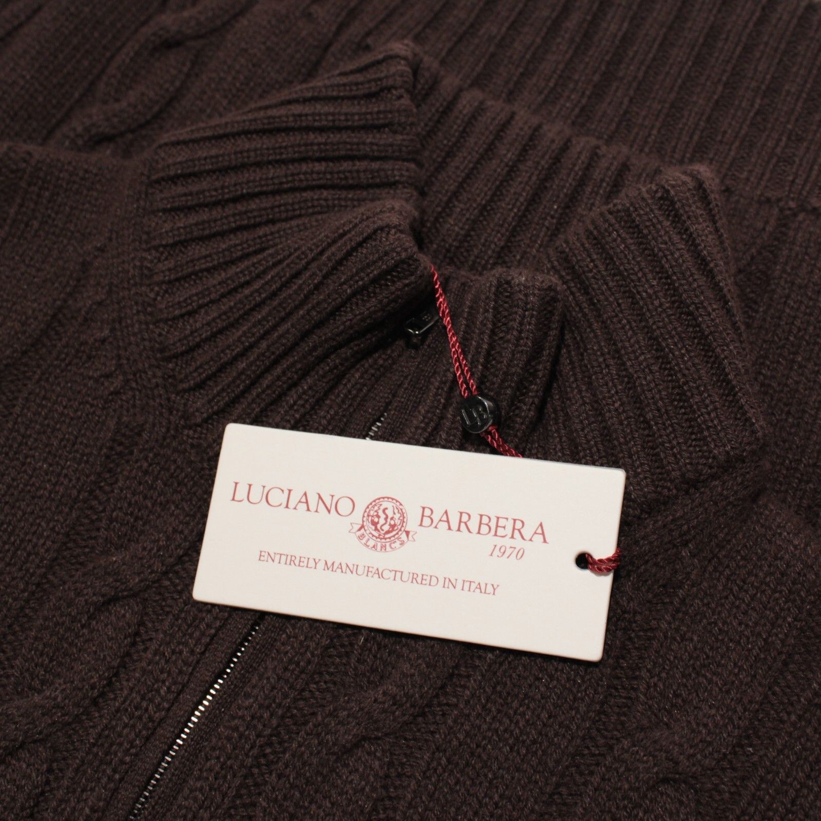 Luciano Barbera Luciano Barbera Sweater Size US M in Brown Size US M / EU 48-50 / 2 - 1 Thumbnail