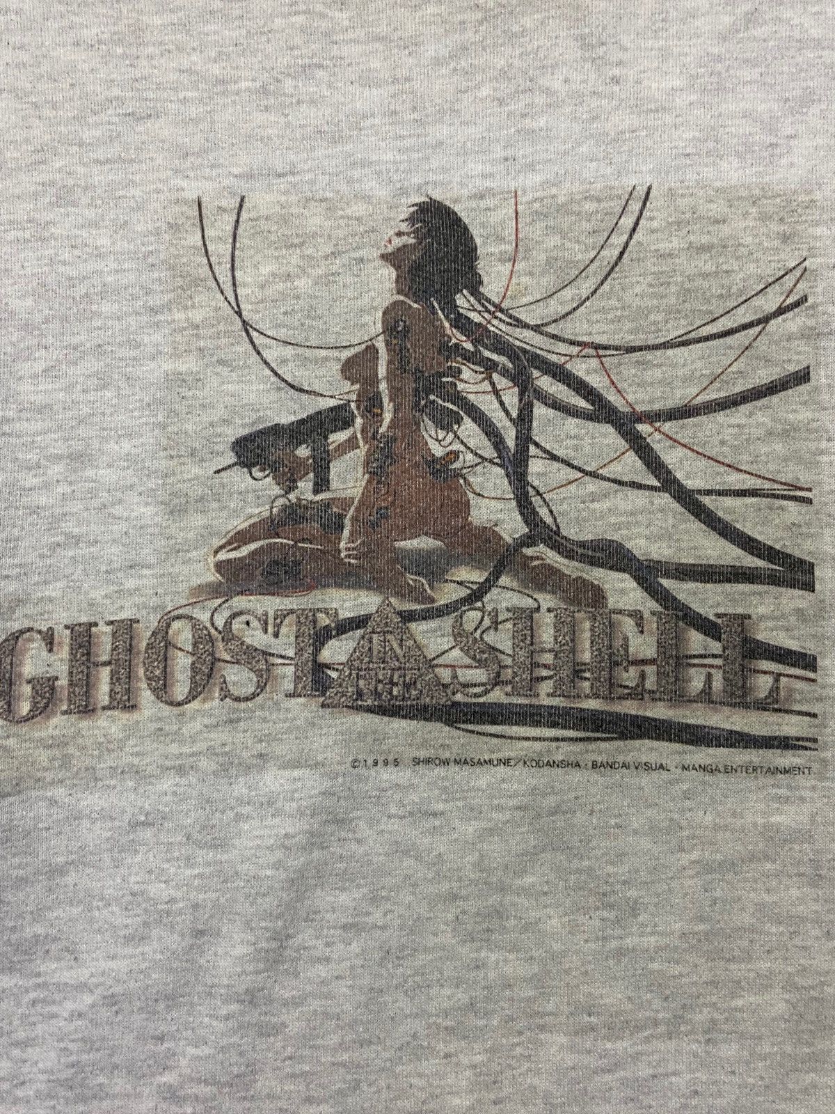 Japanese Brand × Vintage Vintage 90s Ghost In The Shell Motoko Kusanagi Sweatshirt Size US L / EU 52-54 / 3 - 4 Thumbnail