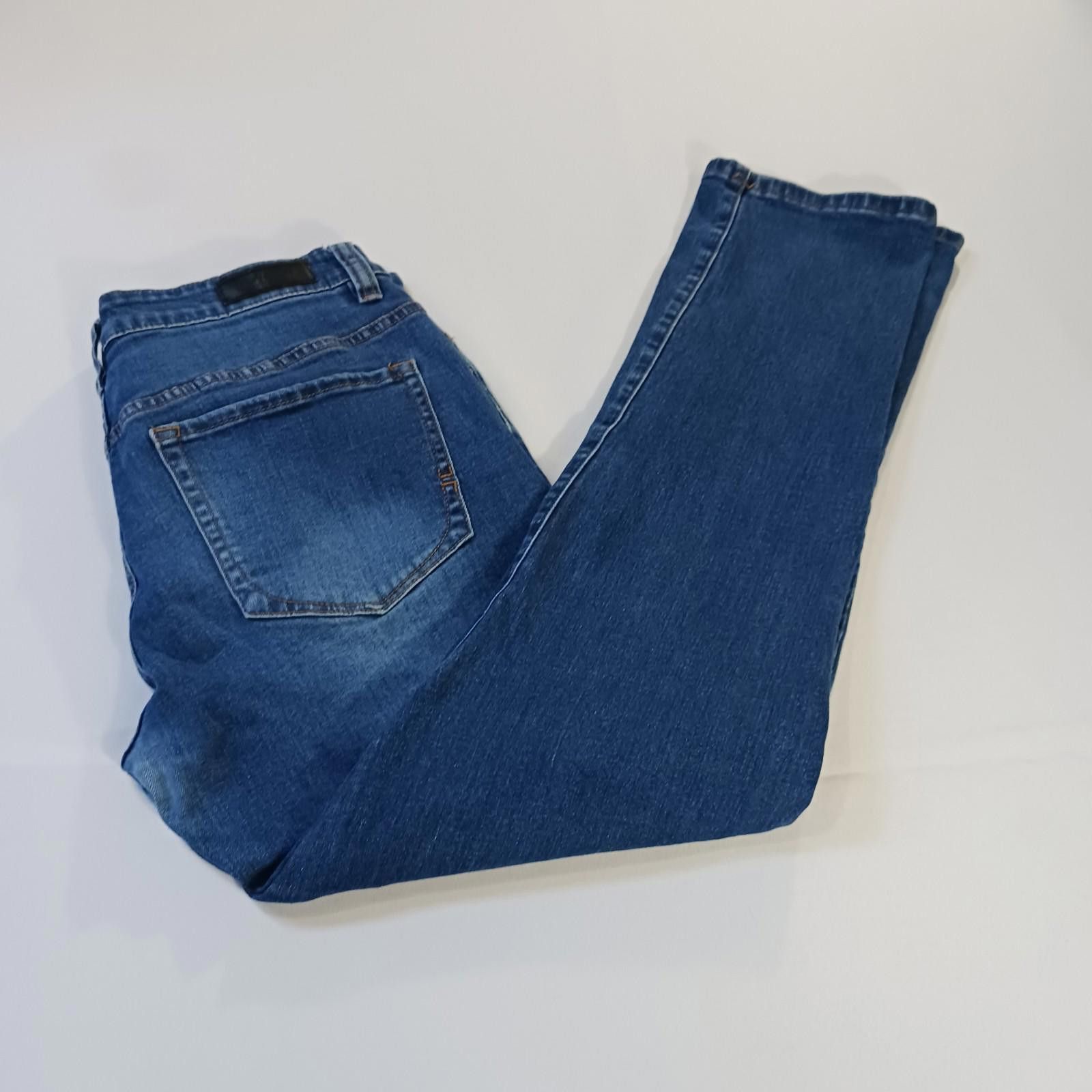 Kenneth Cole Women’s Kenneth Cole Slim Fit Women Blue Stretch Jeans 32x30 Size 32" / US 10 / IT 46 - 2 Thumbnail