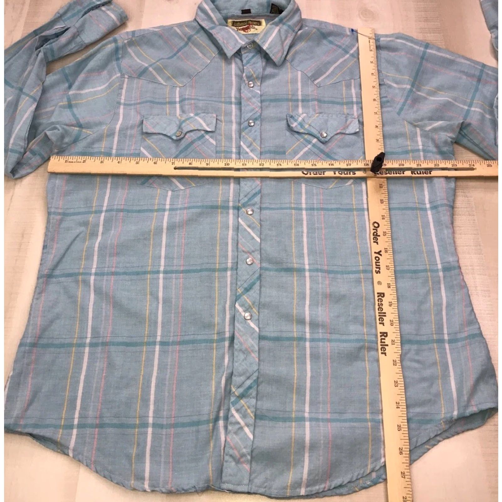 Vintage VINTAGE Youngbloods Pearl Snap Shirt Large Rockabilly Cowboy Western Mens Shirt Size US L / EU 52-54 / 3 - 6 Thumbnail