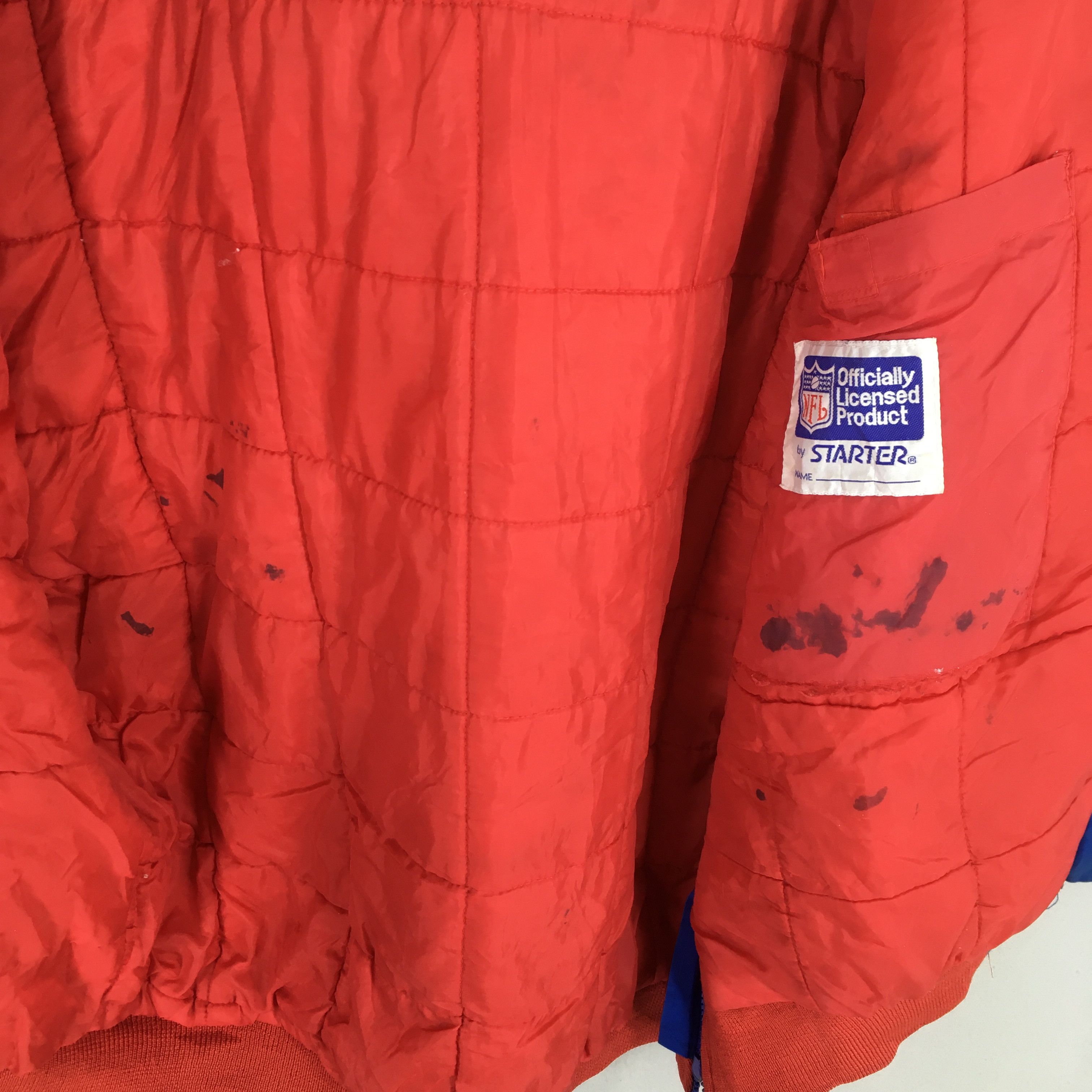 NFL Vintage 90s New York Giants NFL Hoodie Jacket Large Size US L / EU 52-54 / 3 - 7 Thumbnail