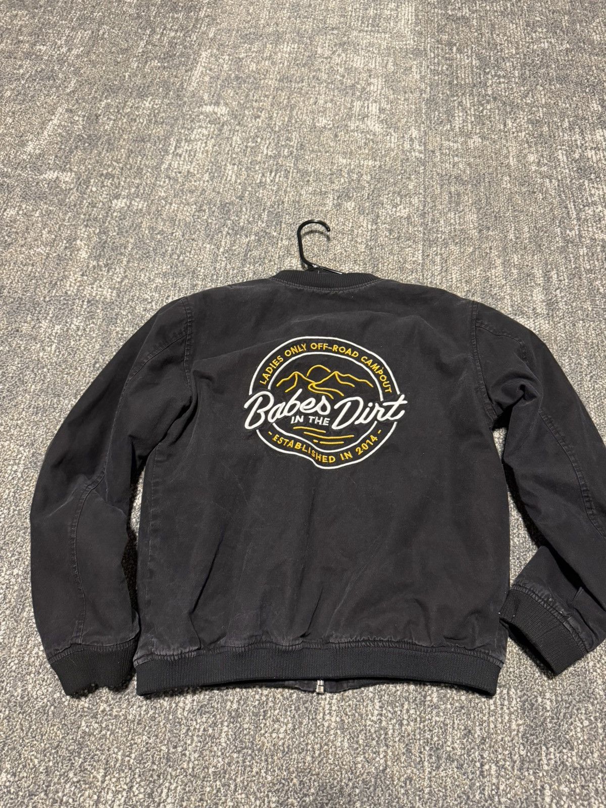 Other Babes in the Dirt Black Bomber Jacket Size M / US 6-8 / IT 42-44 - 4 Thumbnail