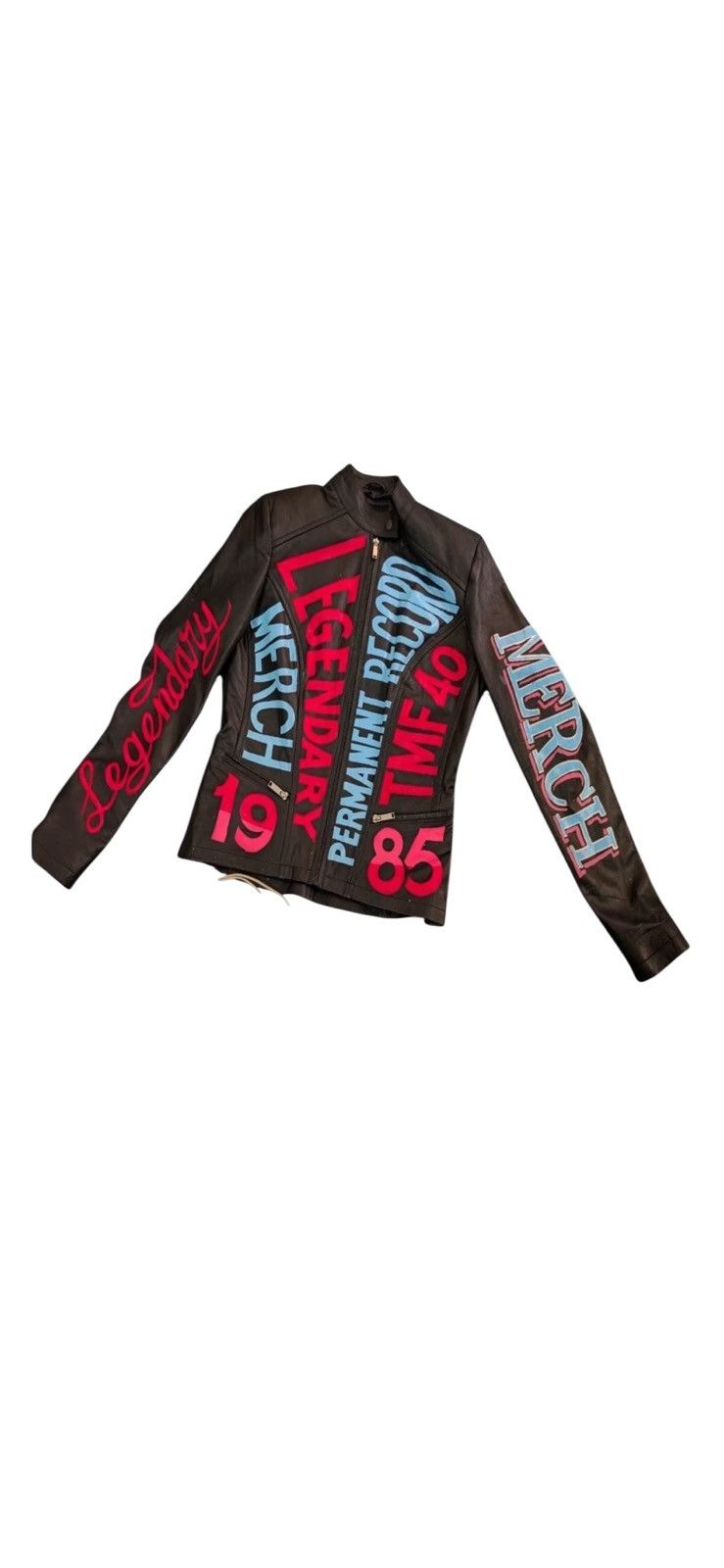 Other Custom Hand-Painte Jacket: Personalized Art, Black or White Size 36 - 3 Thumbnail