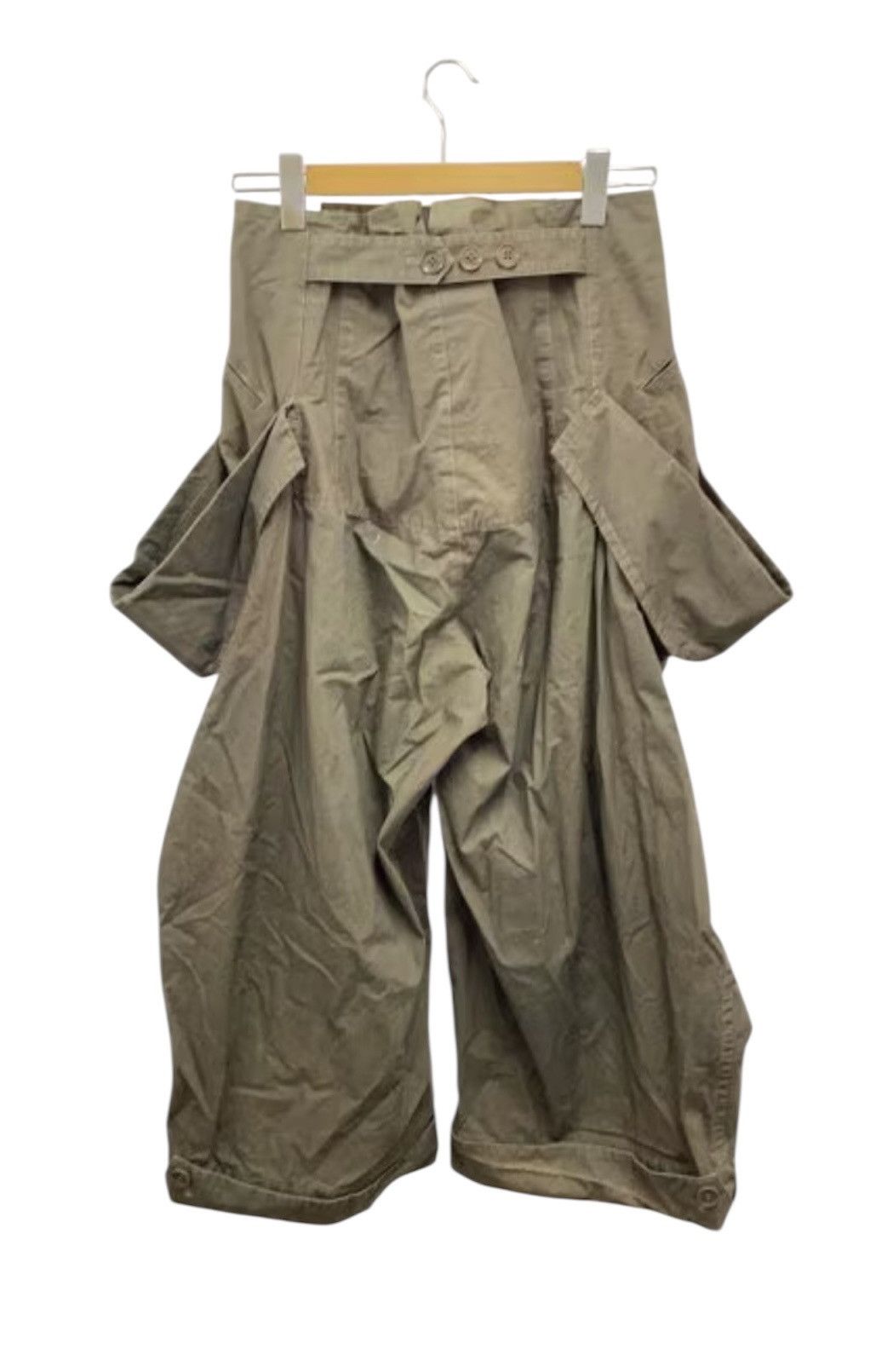 Yohji Yamamoto YOHJI YAMAMOTO RED LABEL BAGGY STYLE PANTS Size US 32 / EU 48 - 10 Thumbnail