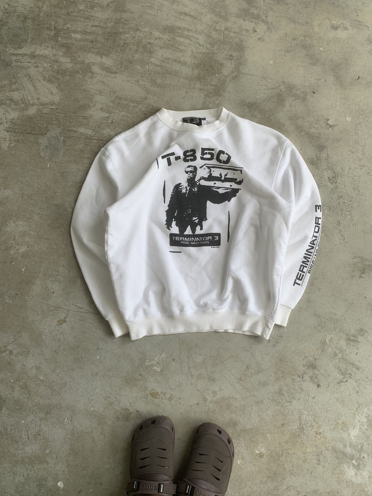 Vintage Rare Vintage Terminator 3 With Backhit Sweatshirt Size US L / EU 52-54 / 3 - 5 Thumbnail