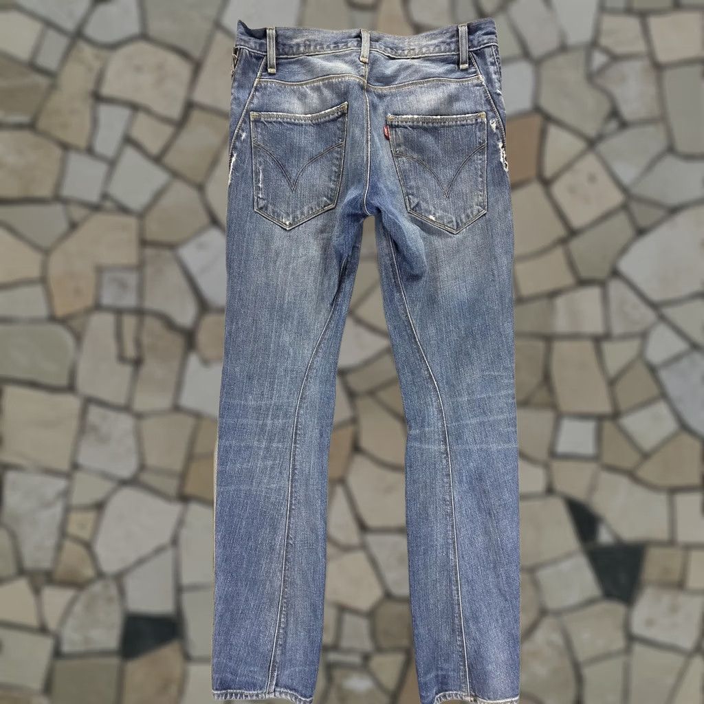 europe levi's blue リーバイス engineered Levi's Levis Engineered Jeans Mens 31x33 Blue Slim Tapered Zip