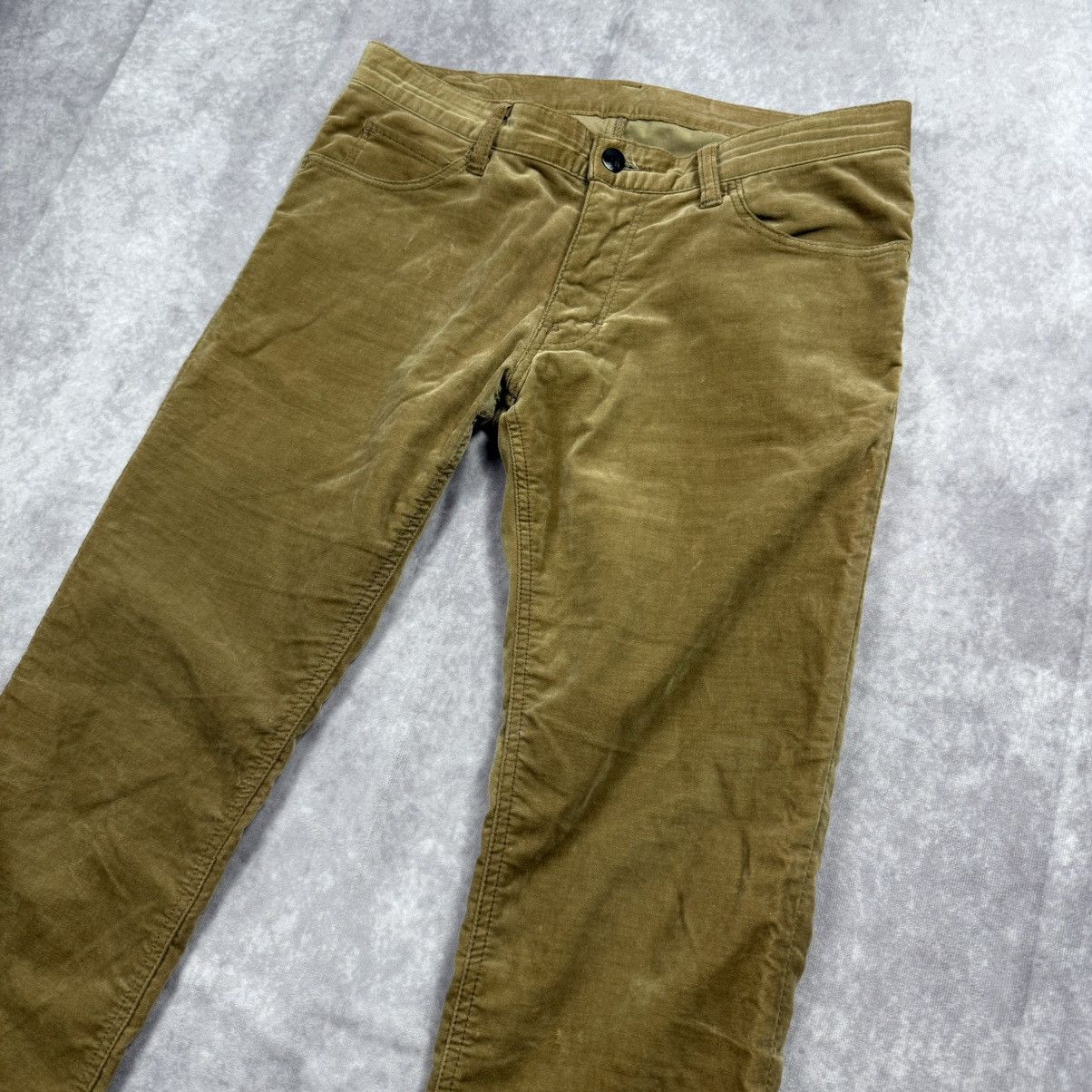 パンツ NUMBER (N)INE Zip Velvet Pants Archive Archive Number Nine Velvet Pants