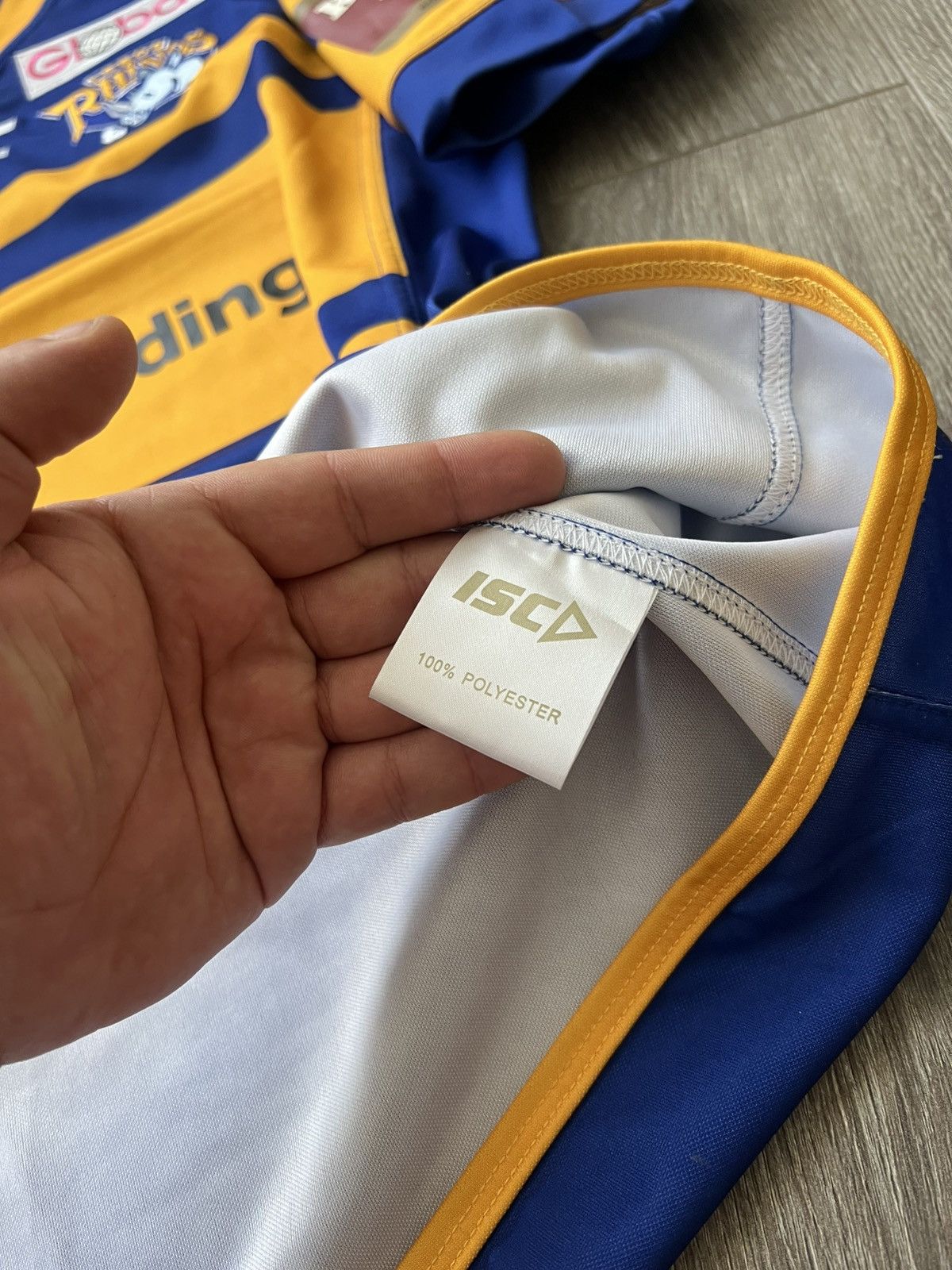 Other ISC Leeds Rhinos Rugby Jersey Blokecore Vintage Size US S / EU 44-46 / 1 - 13 Thumbnail