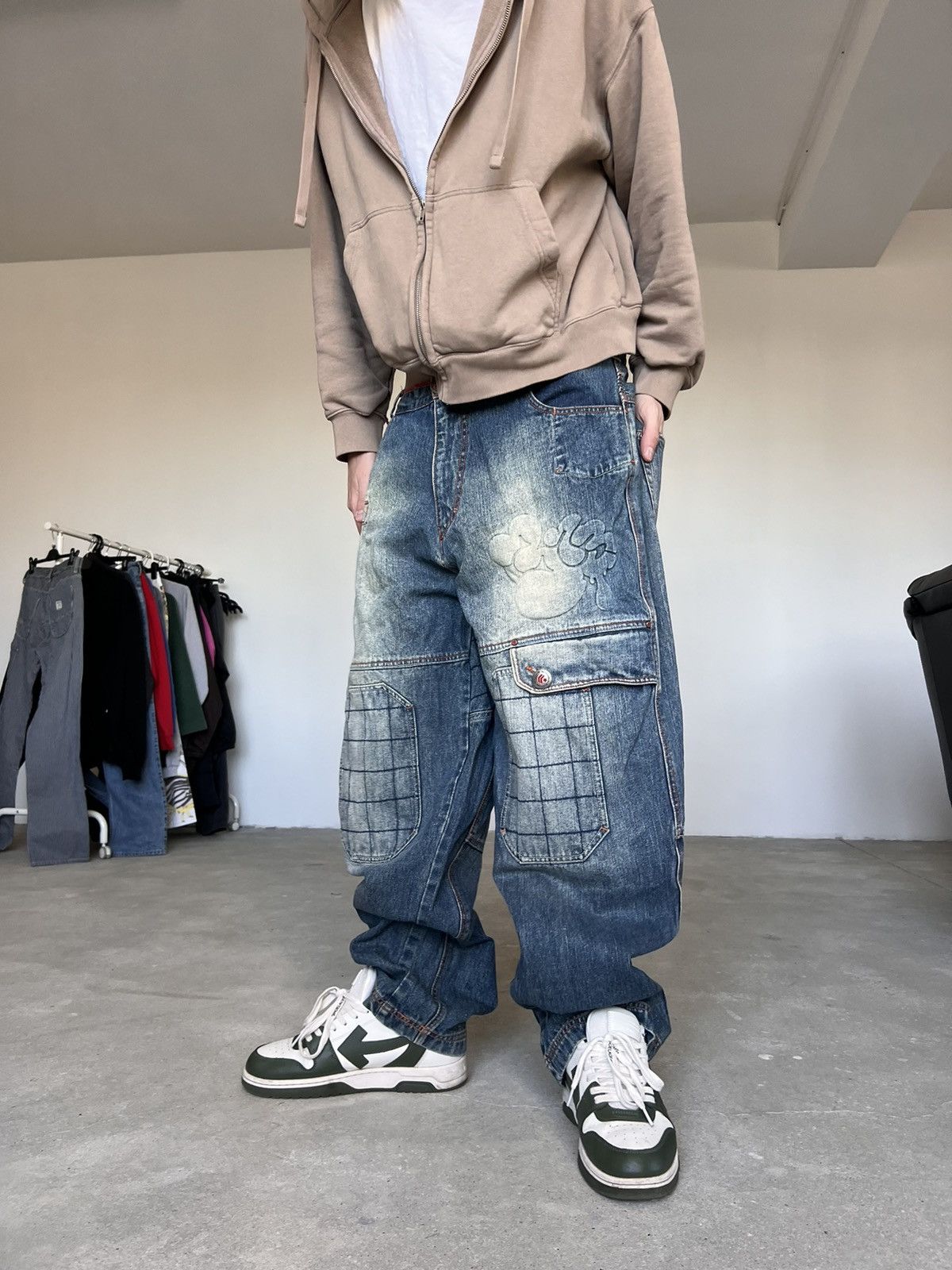 JNCO Vintage Bullrot Baggy Jeans Y2K Size US 32 / EU 48 - 12 Thumbnail
