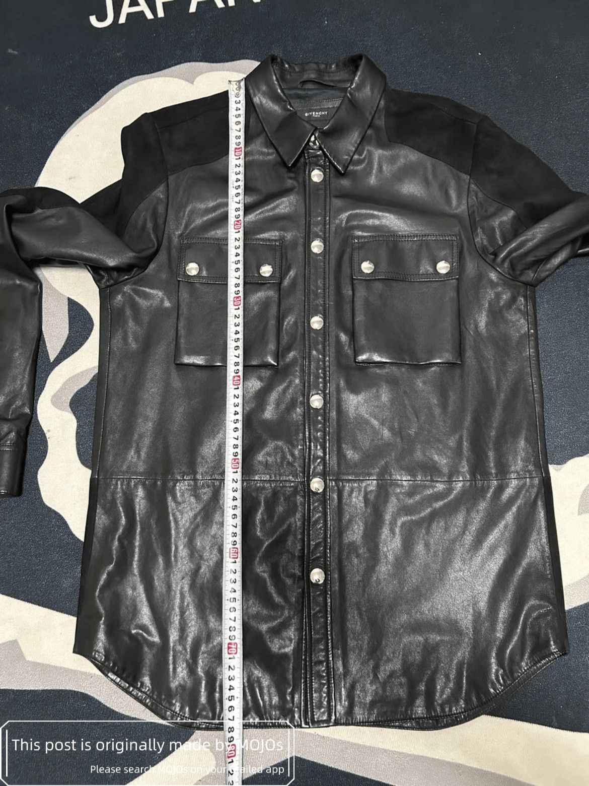 Givenchy Givenchy Runway Leather Shirt Jacket Size US L / EU 52-54 / 3 - 8 Thumbnail