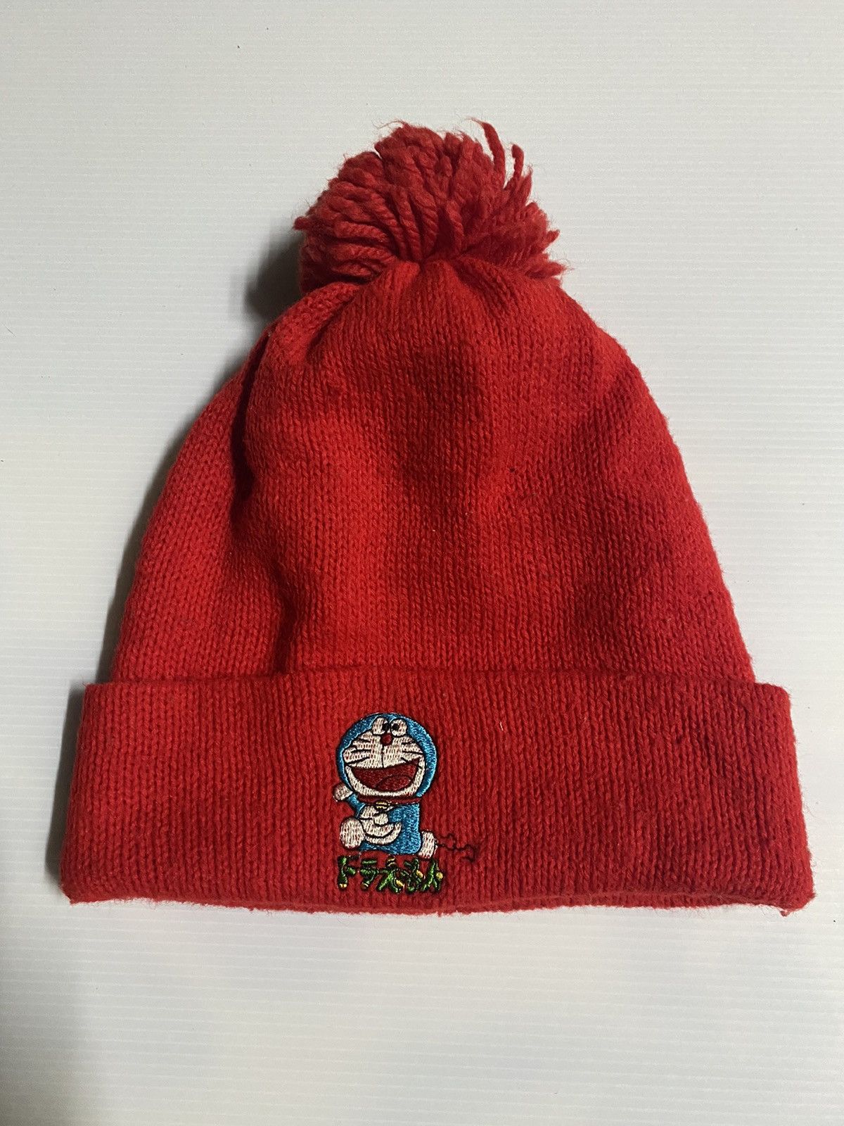 Doraemon Small Logo Patches Beanie Hat