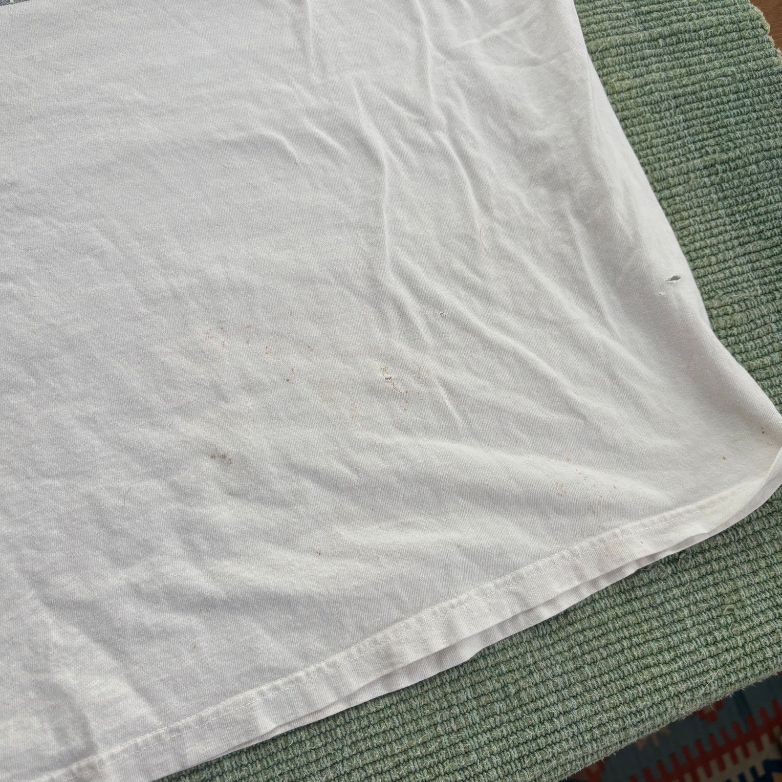 B.U.M Equipment × Vintage 90s B.U.M. Equipment Cotton Distressed Tee Shirt L Grunge Size US L / EU 52-54 / 3 - 6 Thumbnail