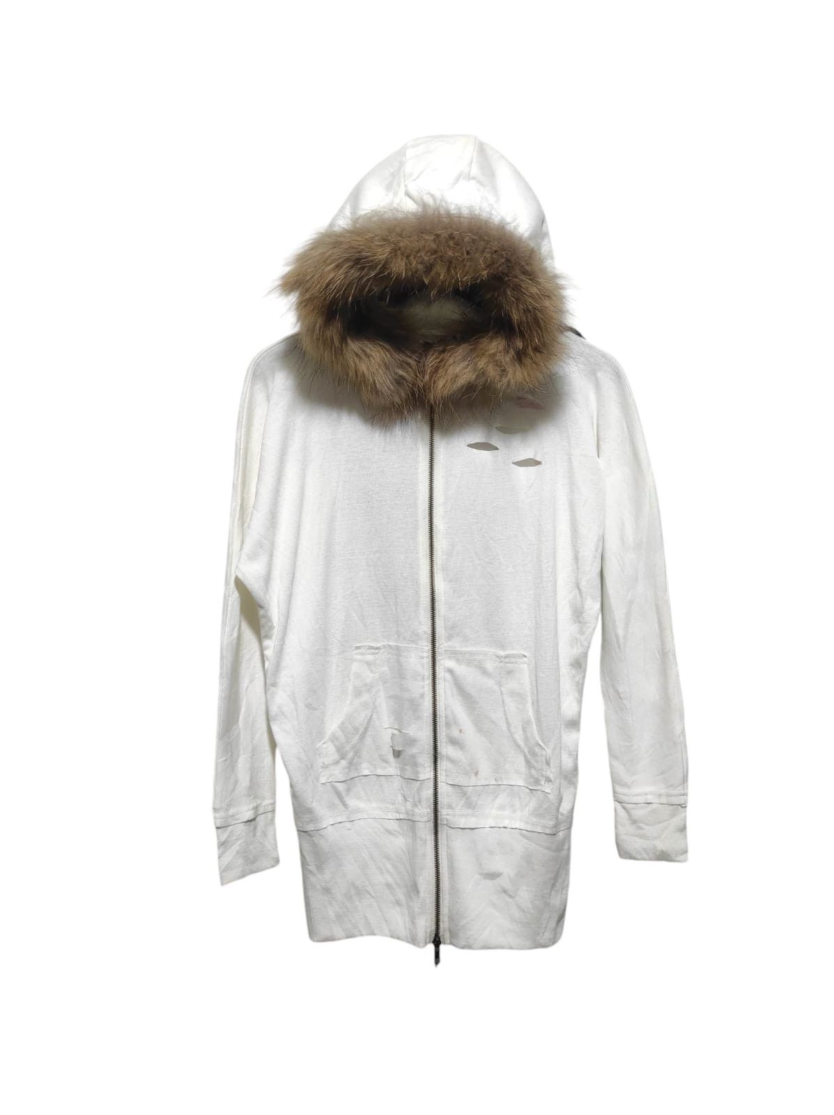 Girl Style Skull Zip Fur Hoodie If Six Was Nine LGB style