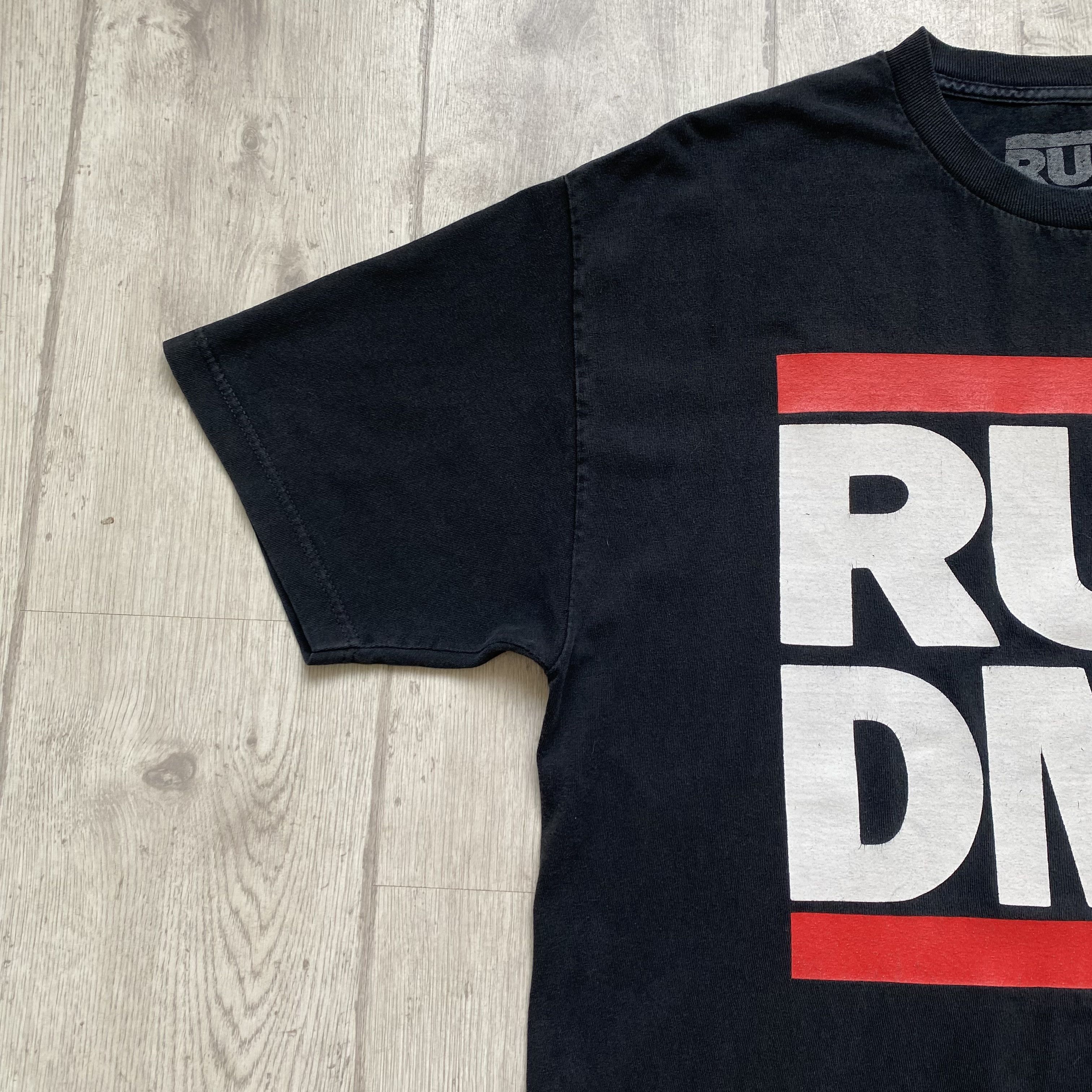 Rap Tees Vintage RUN DMS tee big logo Rap Band Tee Jam Master Jay Size US XL / EU 56 / 4 - 4 Thumbnail