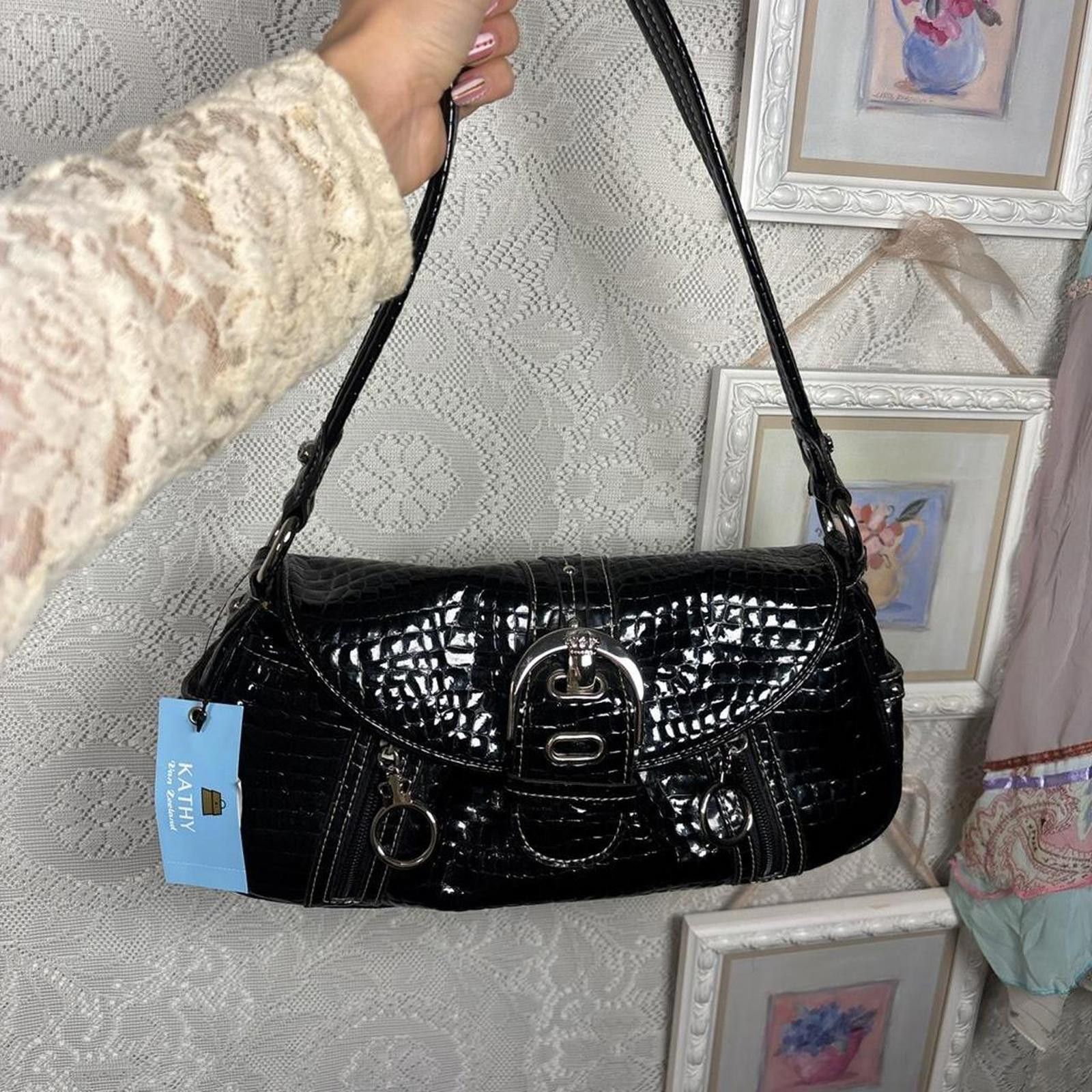 Other y2k leather Kathy van zeeland shoulder bag purse Size ONE SIZE - 1 Thumbnail