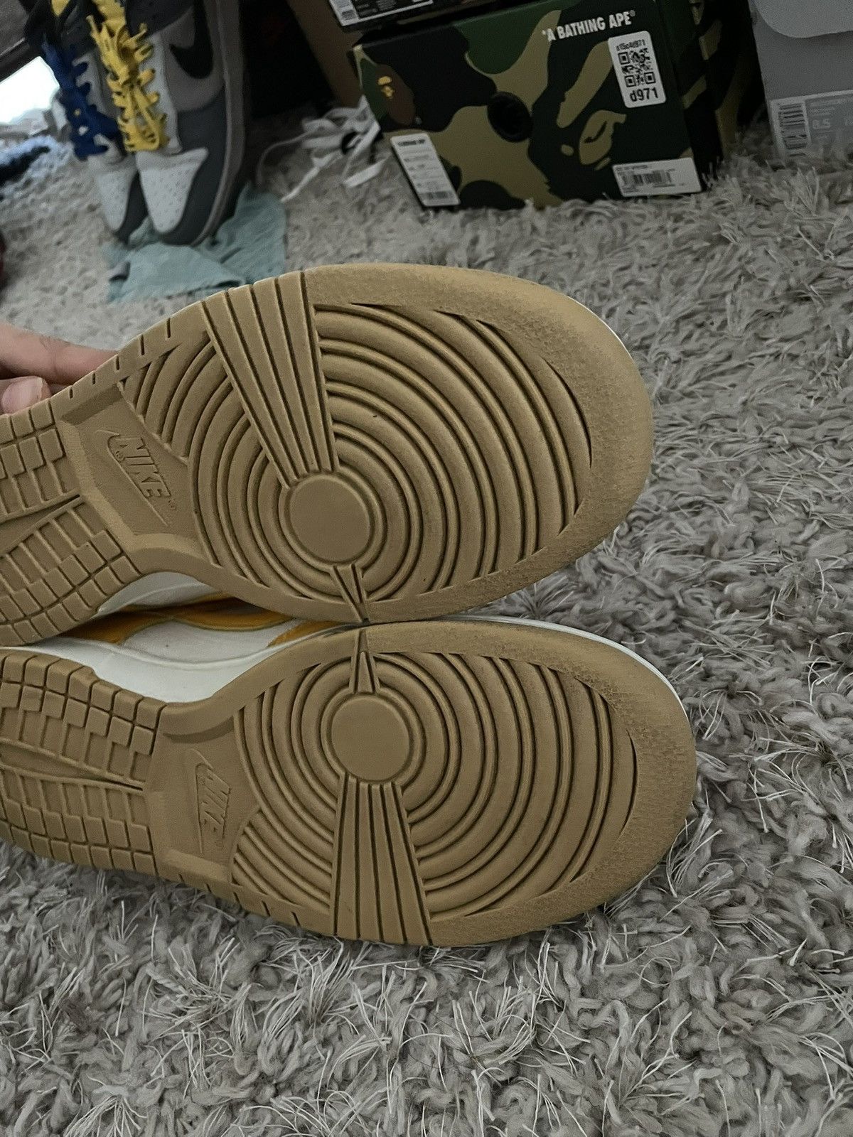 Nike Nike Dunk Low University Gold Coconut Milk Size US 10 / EU 43 - 8 Thumbnail