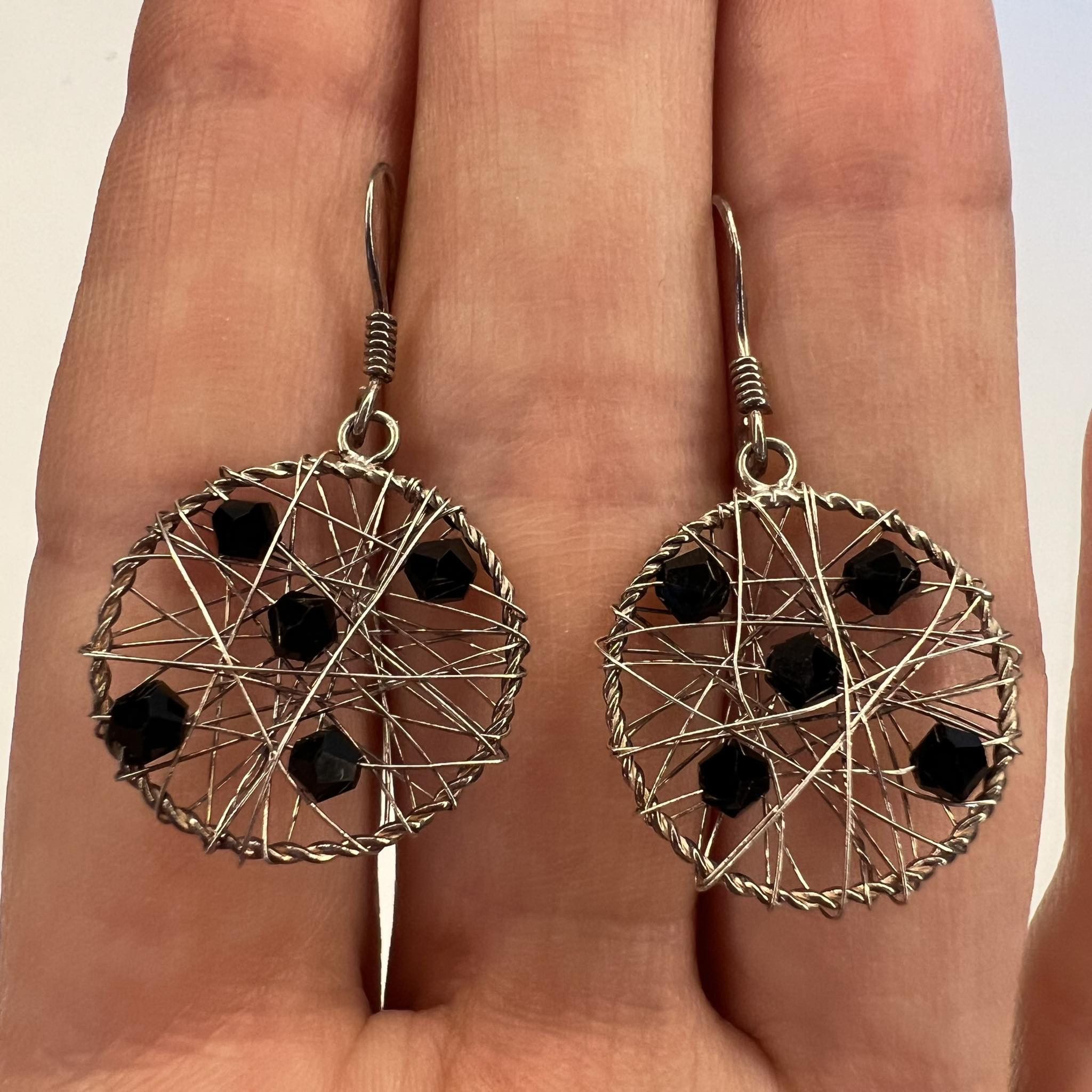 Sterling Silver Fine Vintage Sterling Silver 925 Jewelry Stud Earrings Size ONE SIZE - 1 Thumbnail