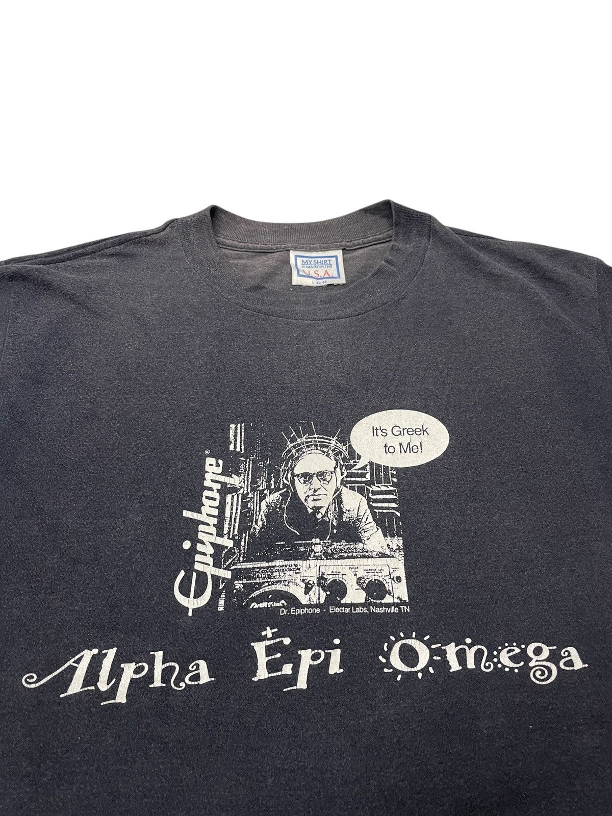 Band Tees Vintage Dr EPIPHONE Alpha Epi Omega TShirt Size US L / EU 52-54 / 3 - 3 Thumbnail