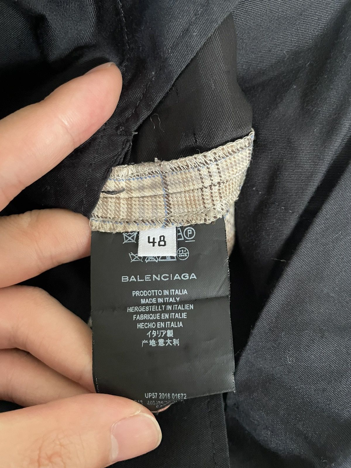 Balenciaga Balenciaga SS17 Prince of Wales Flared Pants Size US 32 / EU 48 - 7 Thumbnail