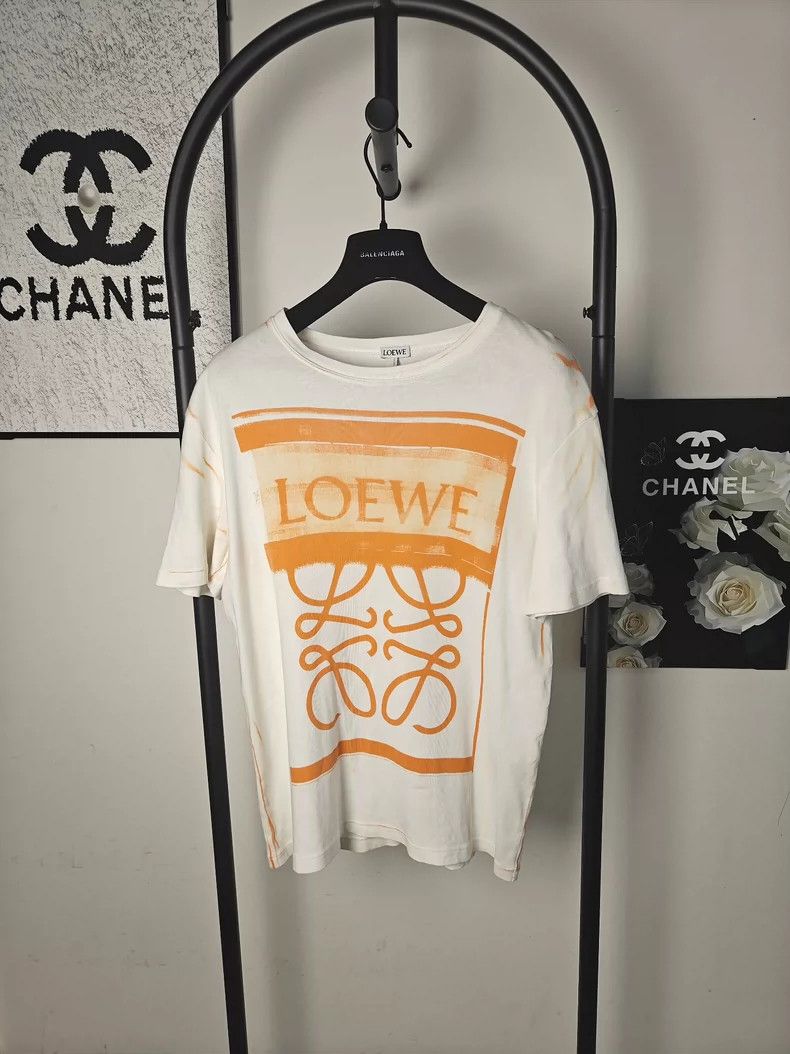 Loewe LOEWE Big logo short sleeves Size S / US 4 / IT 40 - 1 Thumbnail