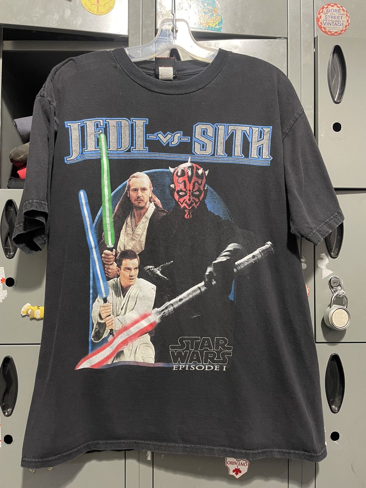 Vintage Star Wars Episode I Jedi Vs Sith lightsaber movie promo