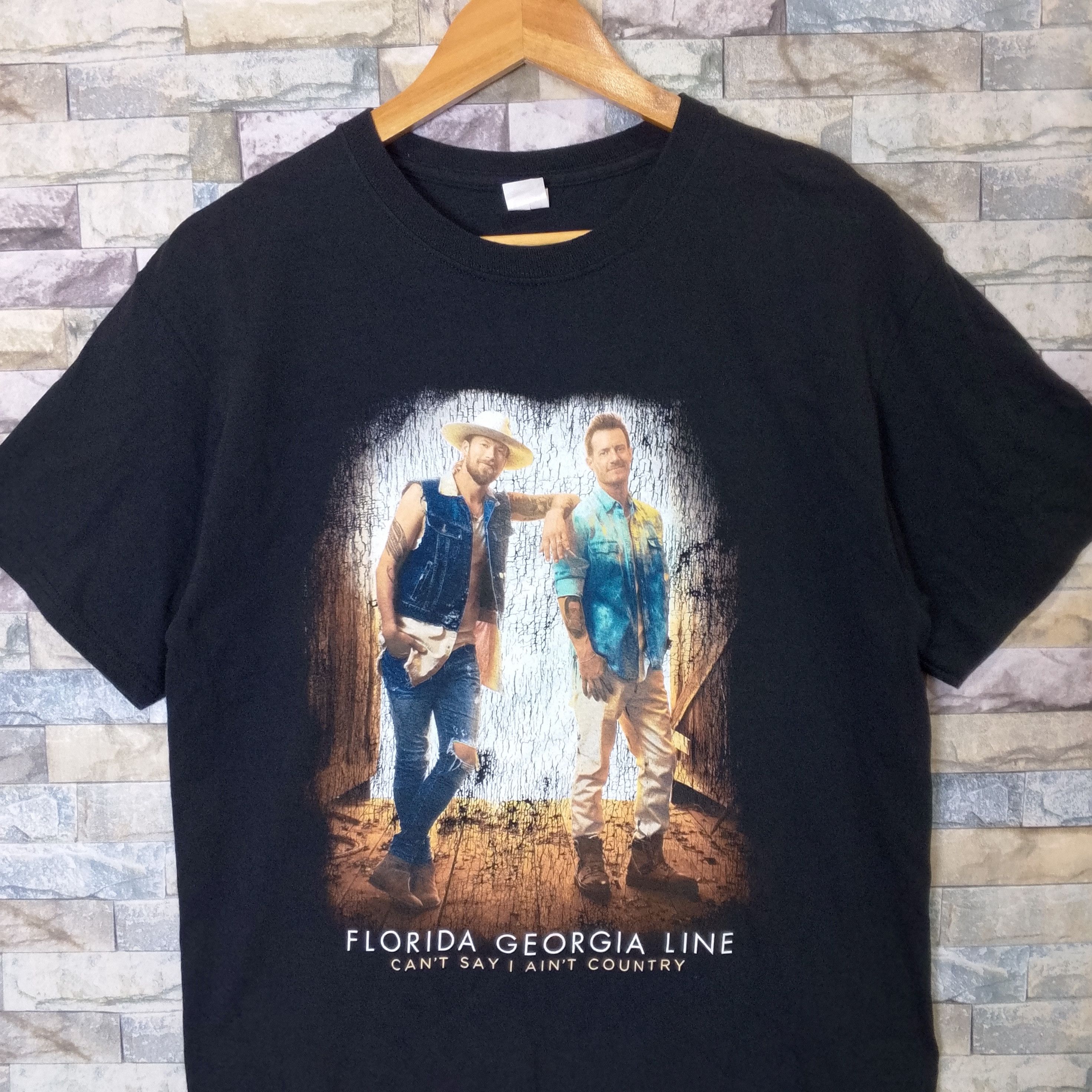 Band Tees Florida Georgia Line Tour Tee Size US M / EU 48-50 / 2 - 3 Thumbnail