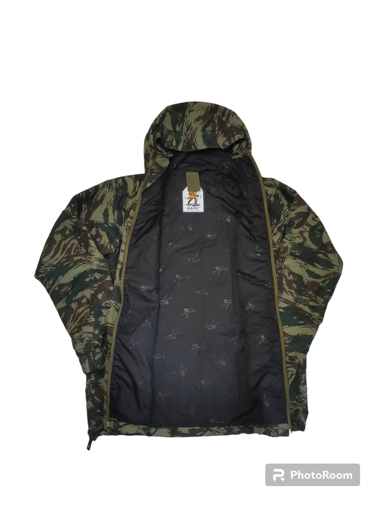 Image of Bape Camo Snowboard Jacket, Men's (Size XL)