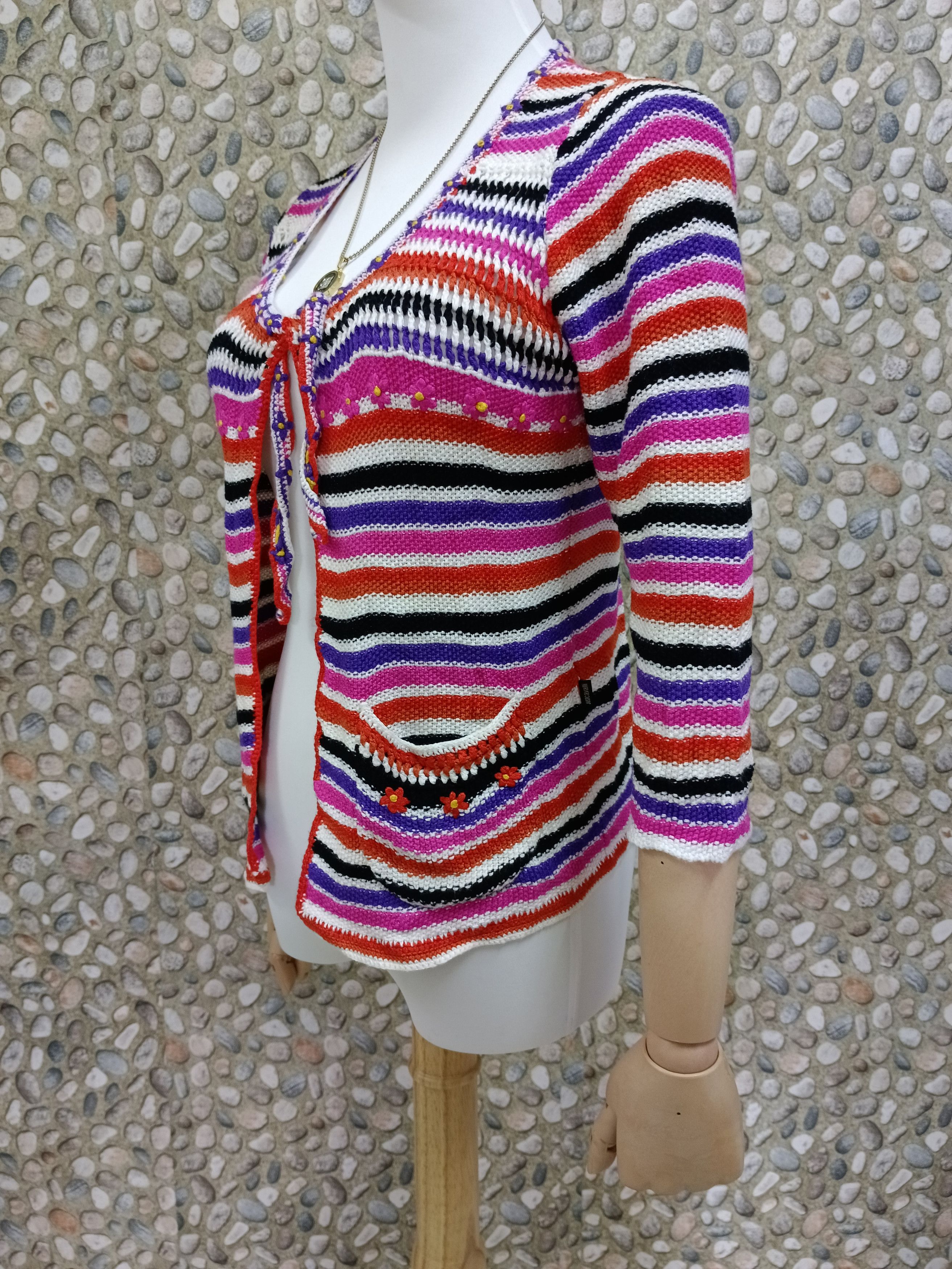 Just Cavalli JUST CAVALLI KNITT CARDIGAN(SIZE 42) Size S / US 4 / IT 40 - 2 Thumbnail