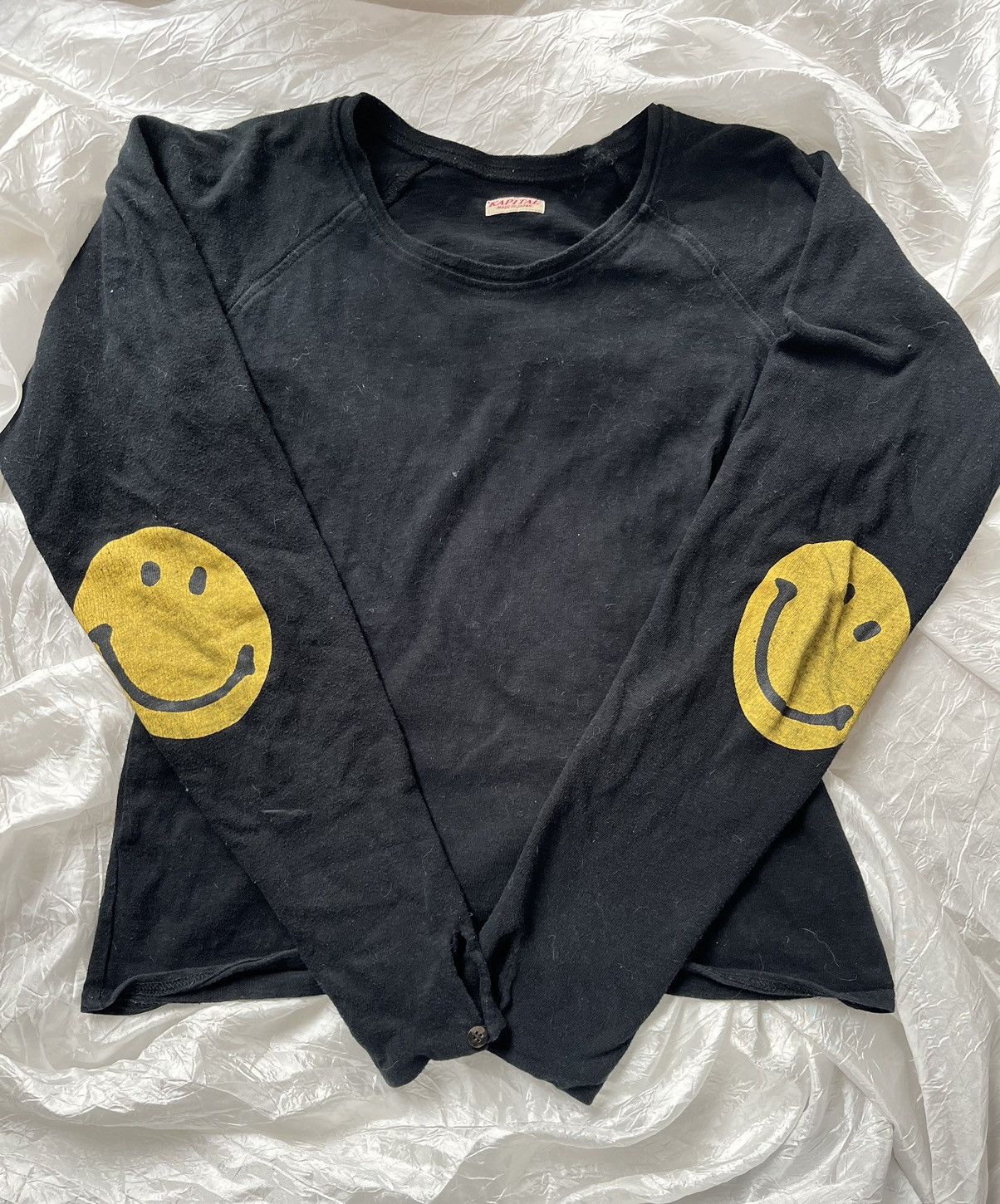 Kapital Kapital Unisex Smilie Patch Long Sleeve Size US S / EU 44-46 / 1 - 2 Thumbnail