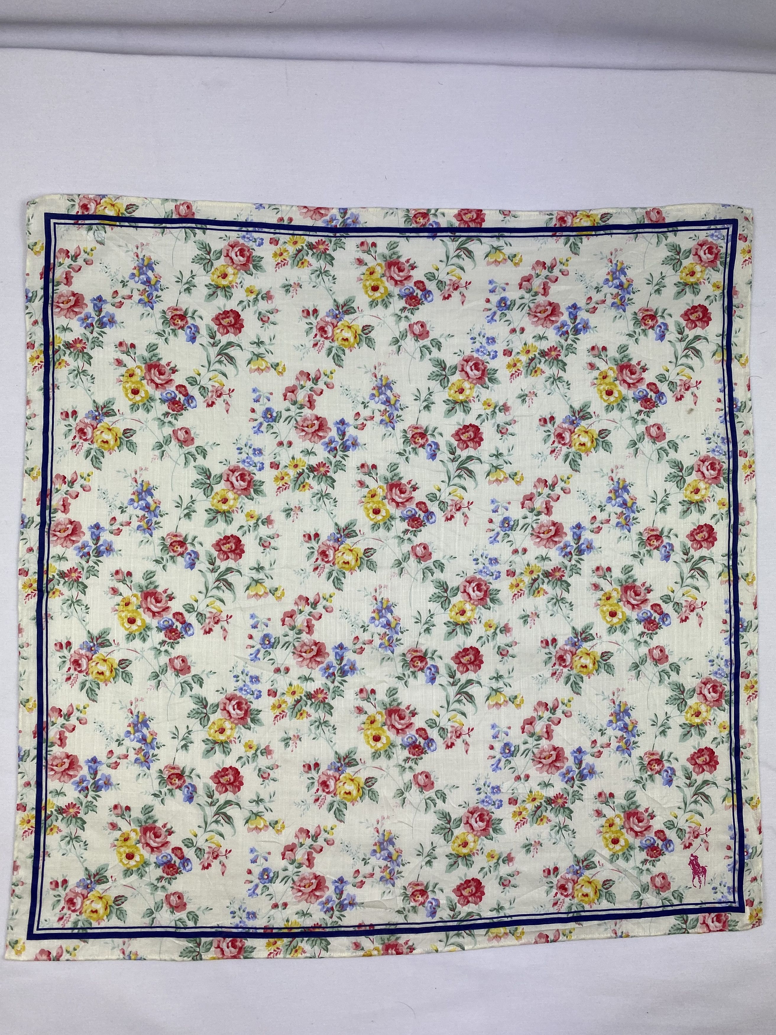 Polo Ralph Lauren × Ralph Lauren × Vintage Polo Ralph Lauren Handkerchief / Bandana / Neckerchief Size ONE SIZE - 3 Thumbnail