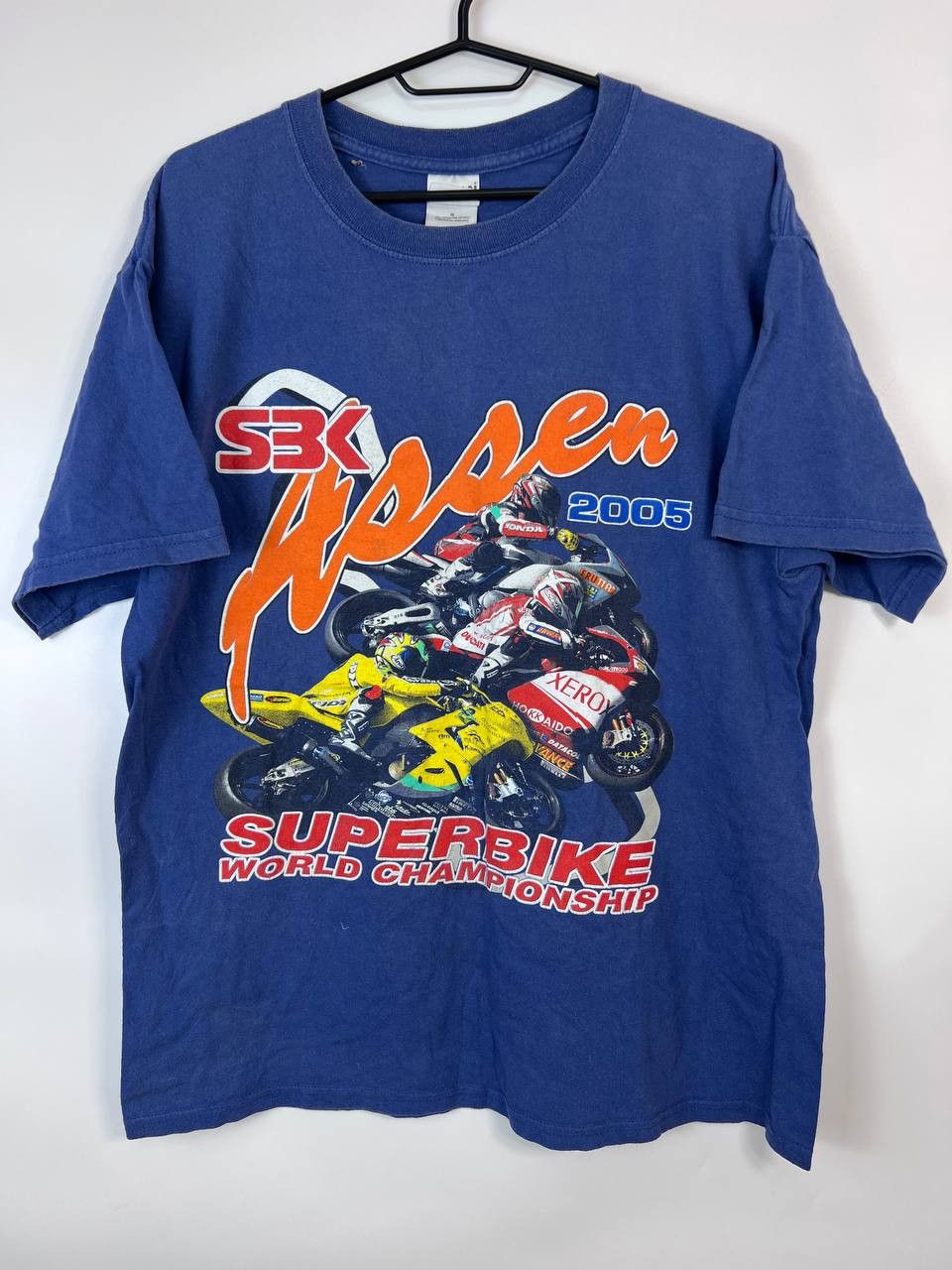 Gildan Vintage Gildan 2005 Superbike World Championship Assen Sz L Size US L / EU 52-54 / 3 - 1 Thumbnail