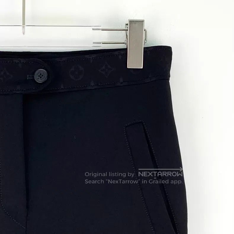 Louis Vuitton Louis Vuitton Black pocket logo presbyopic casual pants Size US 38 / EU 54 - 3 Thumbnail