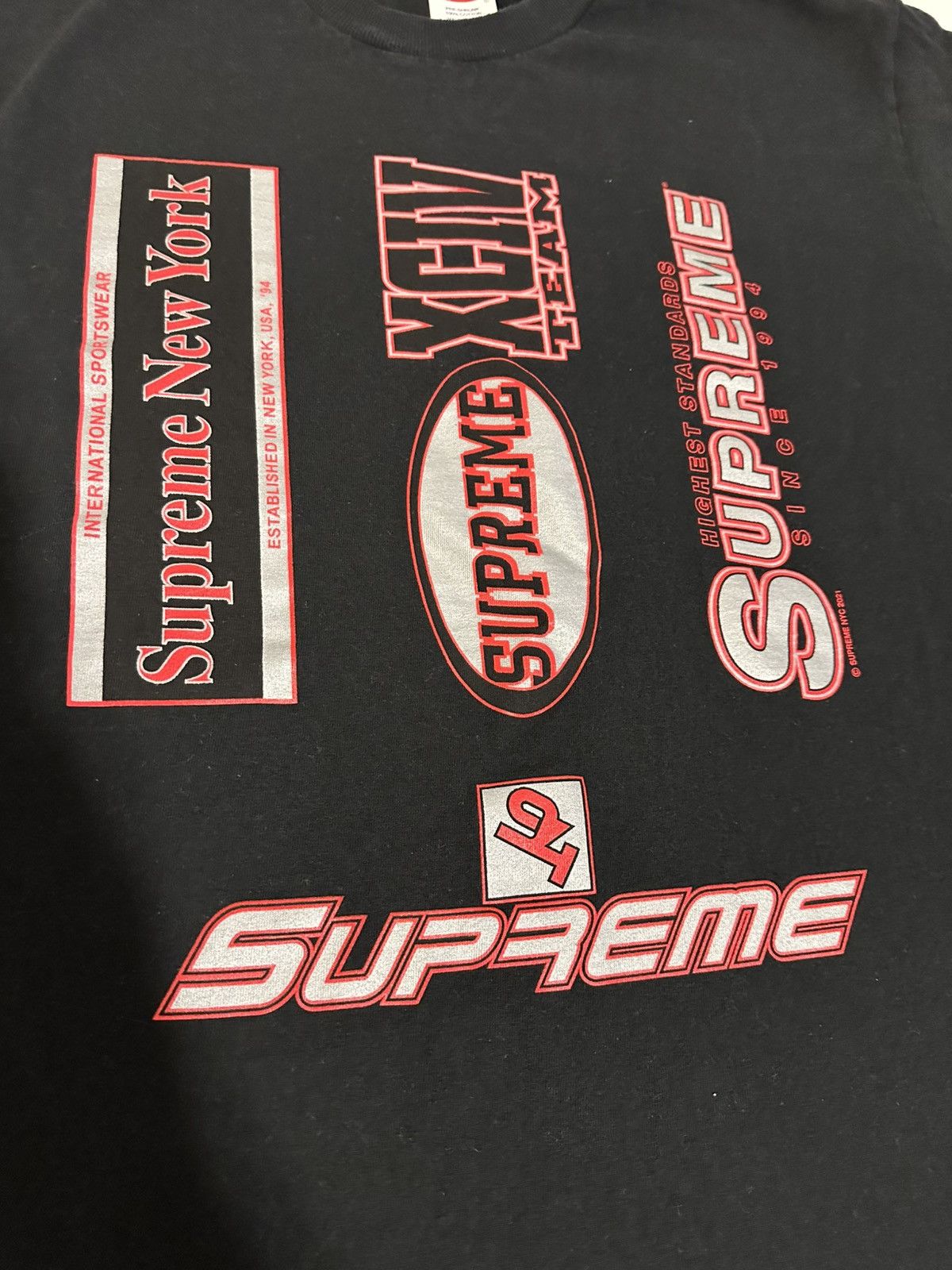 Supreme Supreme Multi Logos Tee Size US L / EU 52-54 / 3 - 2 Thumbnail