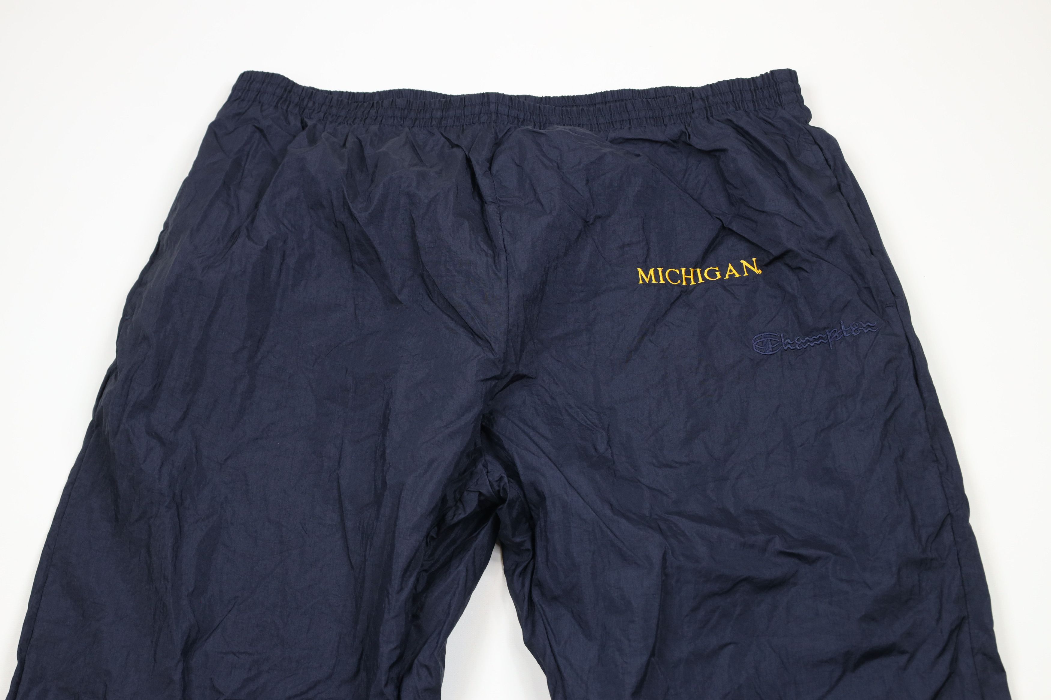 Champion × Vintage Vintage 90s Champion University of Michigan Joggers Pants Size US 40 / EU 56 - 2 Thumbnail