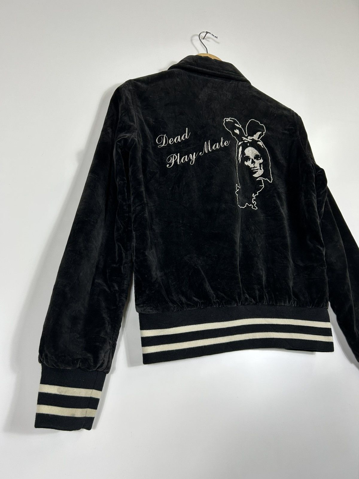 Hysteric Glamour ⚡️Vintage Hysteric Glamour Velvet Zipper Jacket Size S / US 4 / IT 40 - 14 Thumbnail