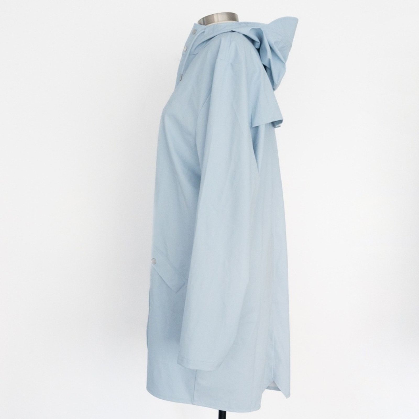 Rains Rains. Long Jacket in Sky. Size XL / US 12-14 / IT 48-50 - 14 Thumbnail