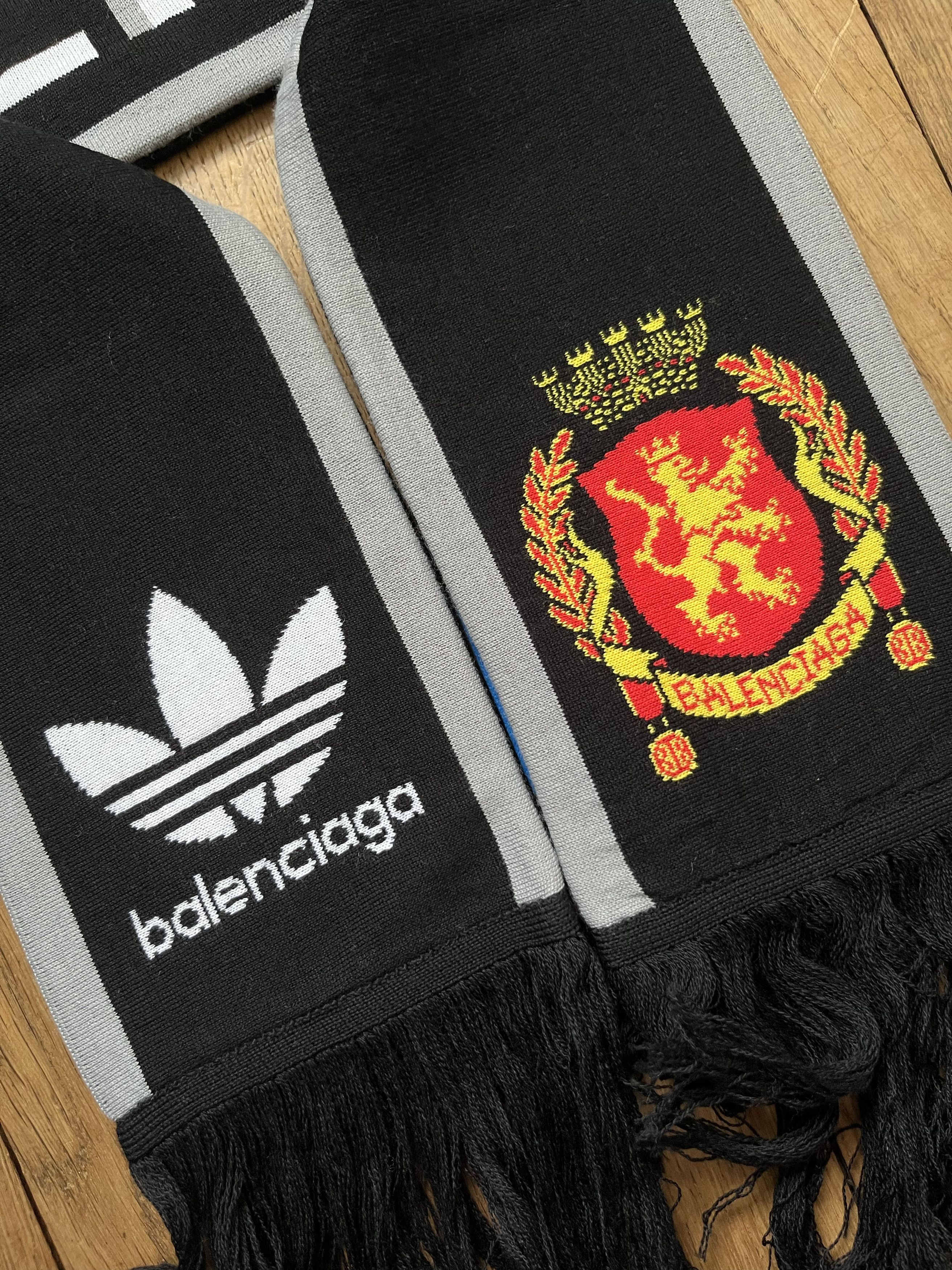 Adidas × Balenciaga Balenciaga x Adidas football scarf | Grailed