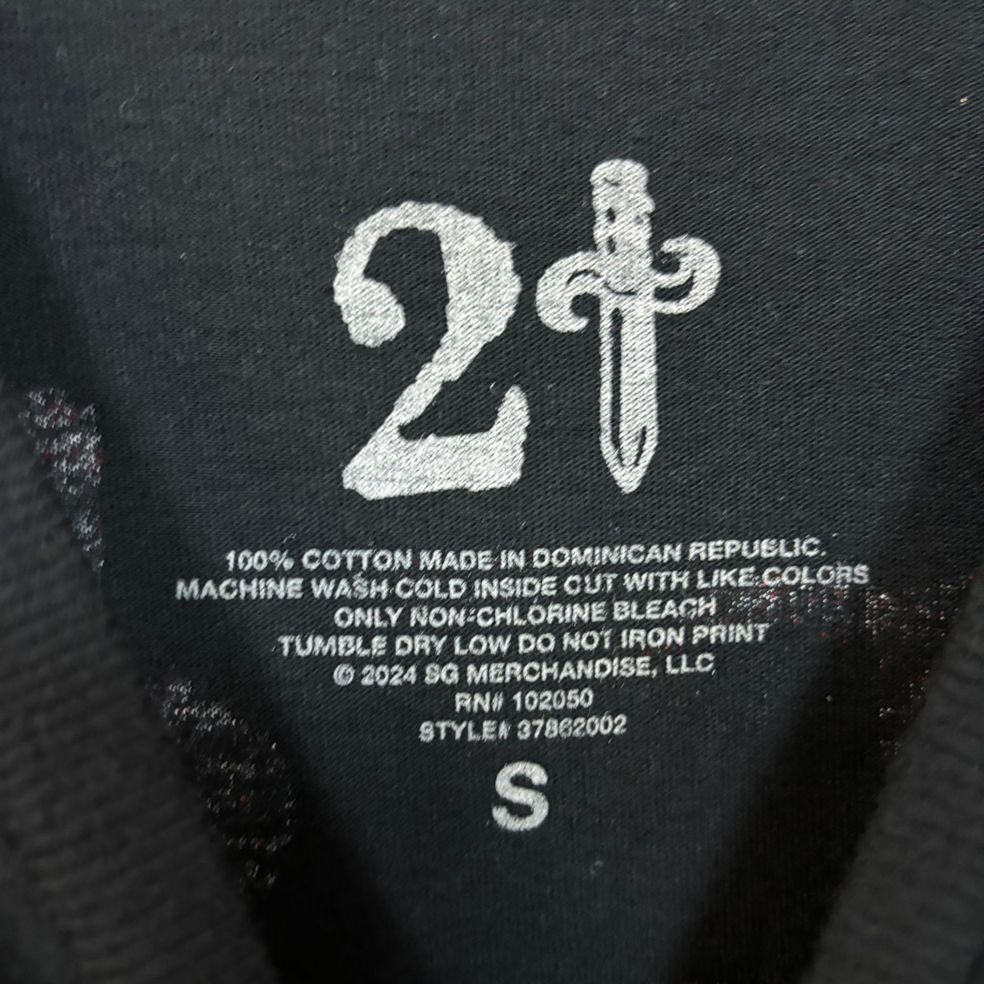 21 Savage 21 Savage European Rap Tour Tshirt size Small Size US S / EU 44-46 / 1 - 6 Thumbnail