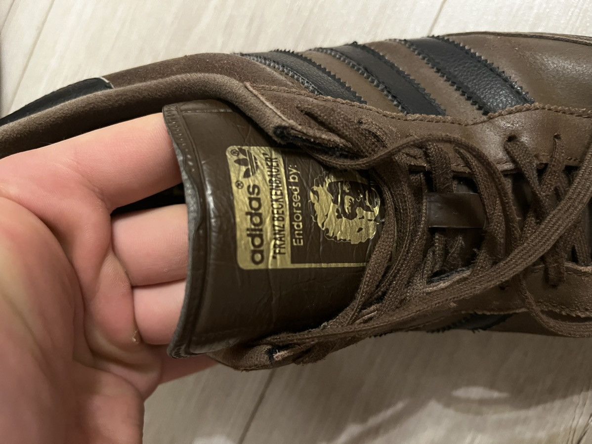 Adidas Adidas Originals Beckenbauer Allround Brown Leather Sneakers Size US 10 / EU 43 - 2 Thumbnail