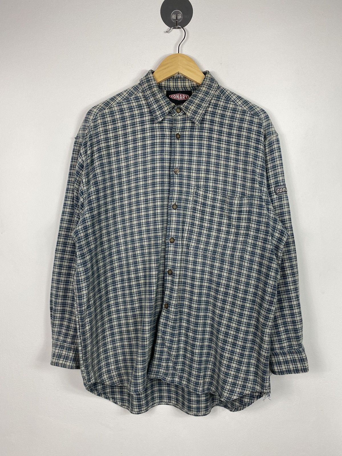 Vintage Vintage Conart Flannel Shirt Size US XL / EU 56 / 4 - 1 Thumbnail
