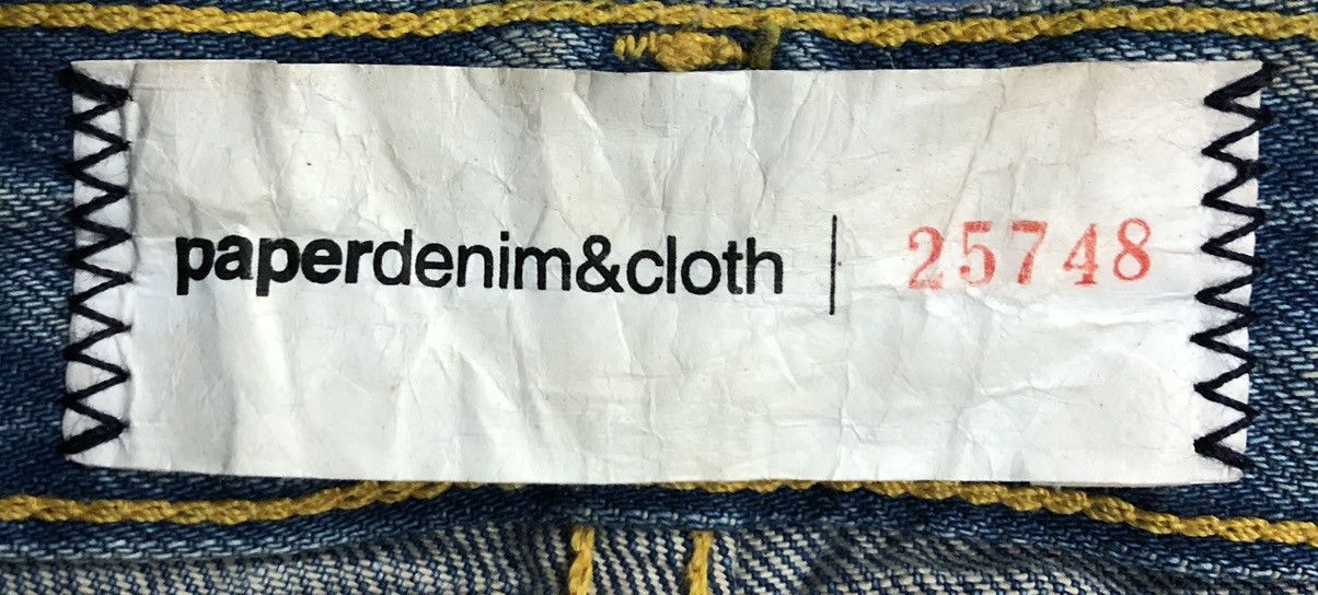 Paper Denim & Cloth Vintage Paper Denim & Cloth Made In Usa Denim Pants Size 28" / US 6 / IT 42 - 16 Thumbnail