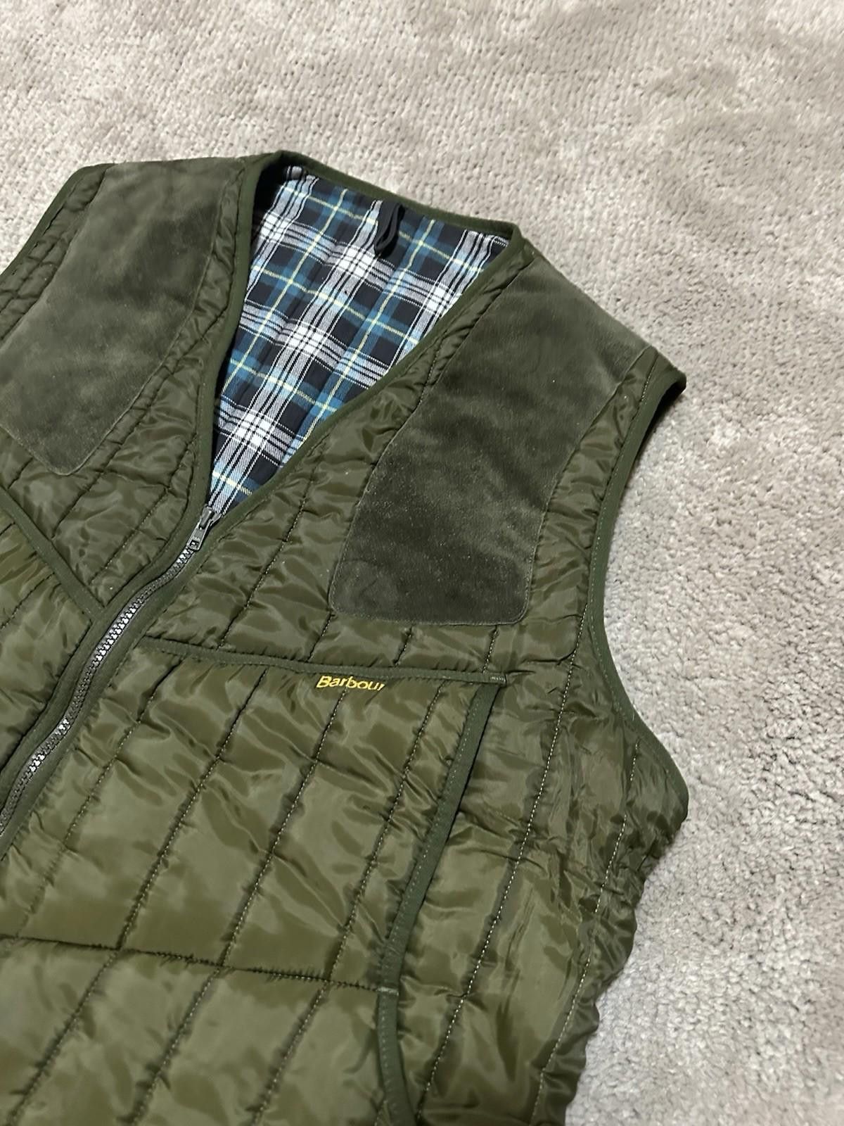 Barbour Vintage Barbour hunting waistcoat XL OLIVE GREEN Size US XL / EU 56 / 4 - 4 Thumbnail