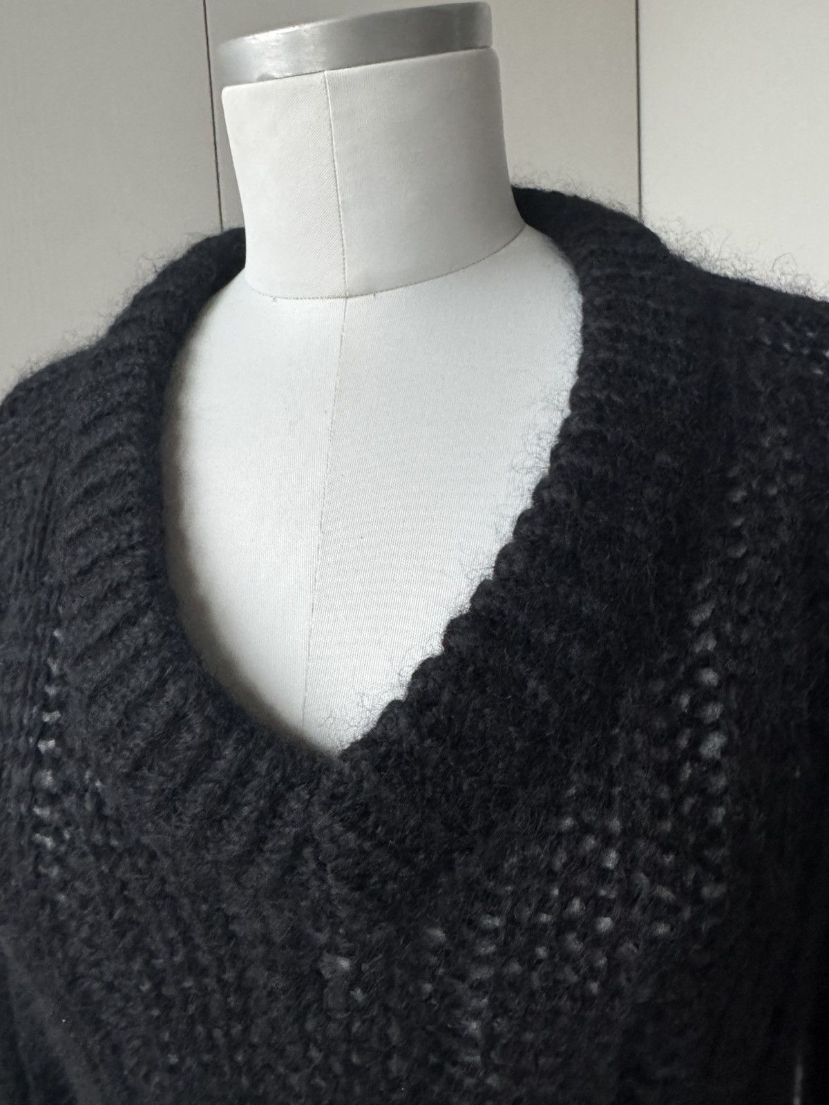 Prada Prada Women’s Black Mohair Sweater Size S / US 4 / IT 40 - 3 Thumbnail