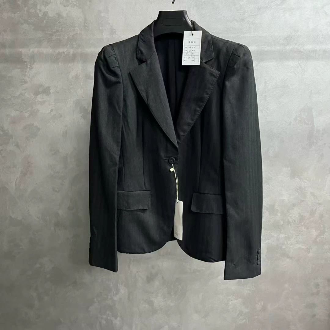 Bottega Veneta Bottega Veneta Dark Gray Suit Jacket Size US M / EU 48-50 / 2 - 1 Thumbnail